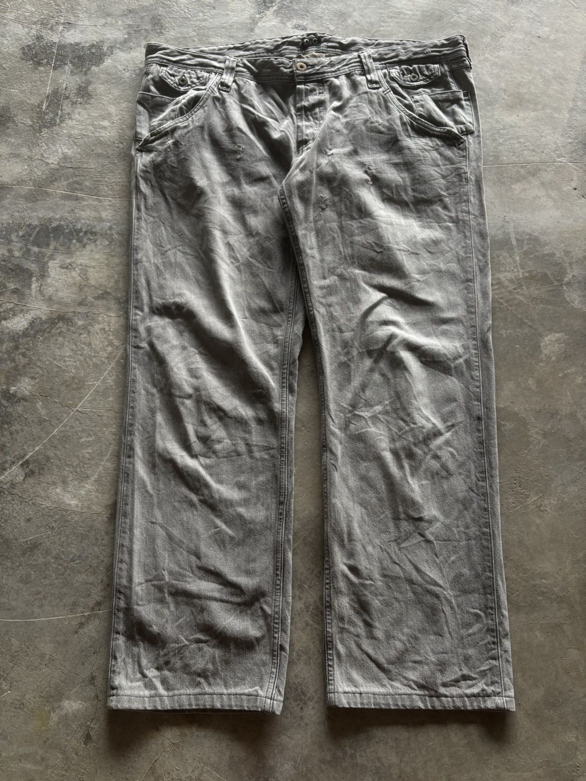 Dolce & Gabbana DOLCE & GABBANA distressed designer jeans Size US 42 / EU 58 - 1 Thumbnail