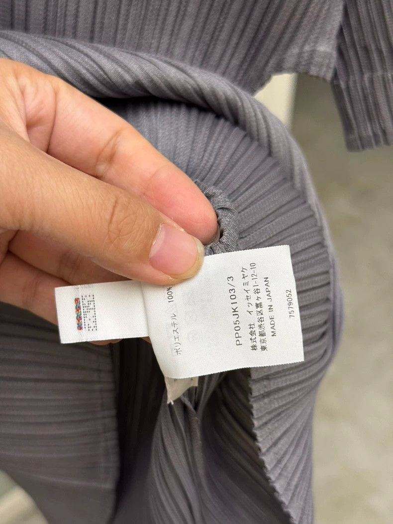 Issey Miyake issey miyake size:3 Dark grey short-sleeved shirt Size XXS / US 00 / IT 34 - 4 Thumbnail