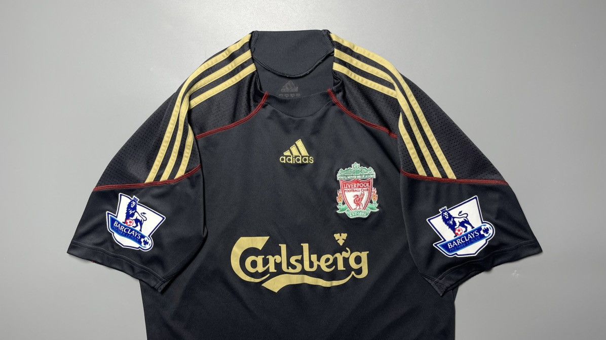 Vintage LIVERPOOL ADIDAS 2009/2010 FOOTBALL AWAY JERSEY #9 TORRES Size US M / EU 48-50 / 2 - 3 Thumbnail