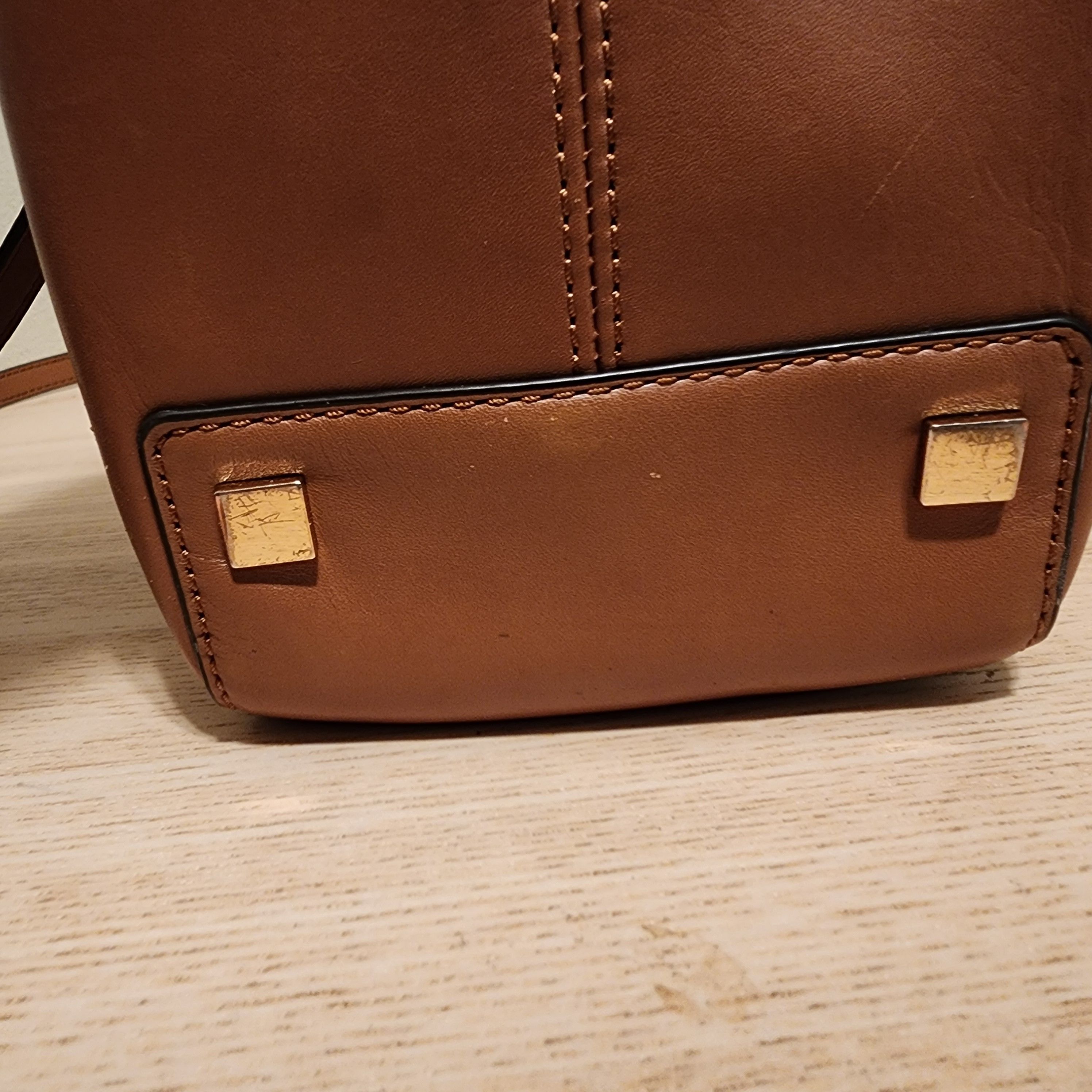 Michael Kors Michael Kors Signature Beckett Lg Satchel Acorn Vanilla Bag Size ONE SIZE - 13 Thumbnail