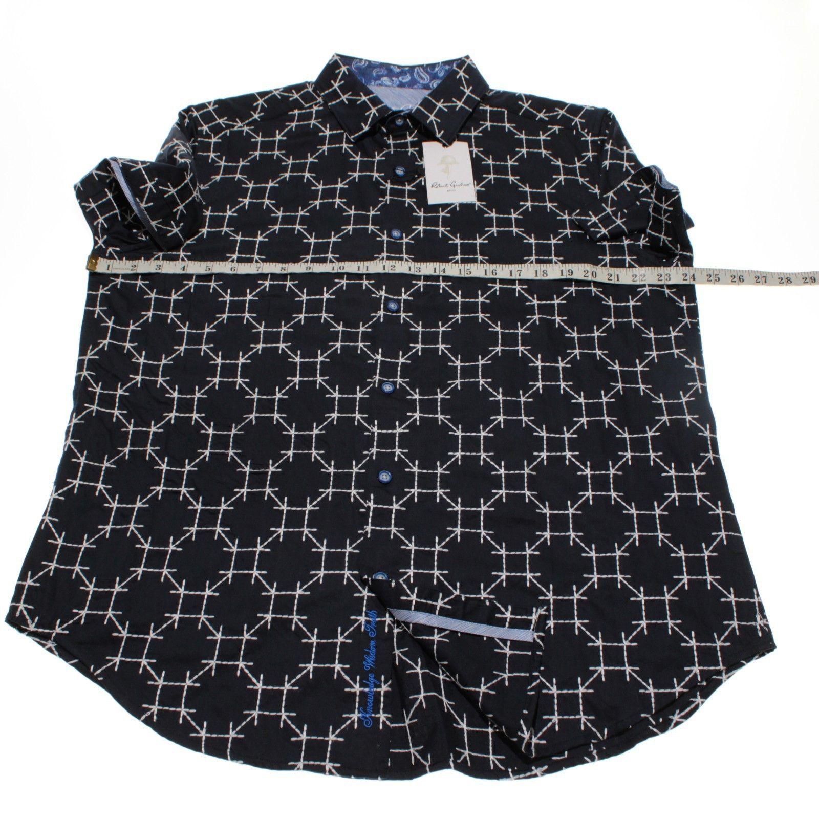 Robert Graham Robert Graham New with tags Shirt Size L US In Blue Size US L / EU 52-54 / 3 - 6 Thumbnail