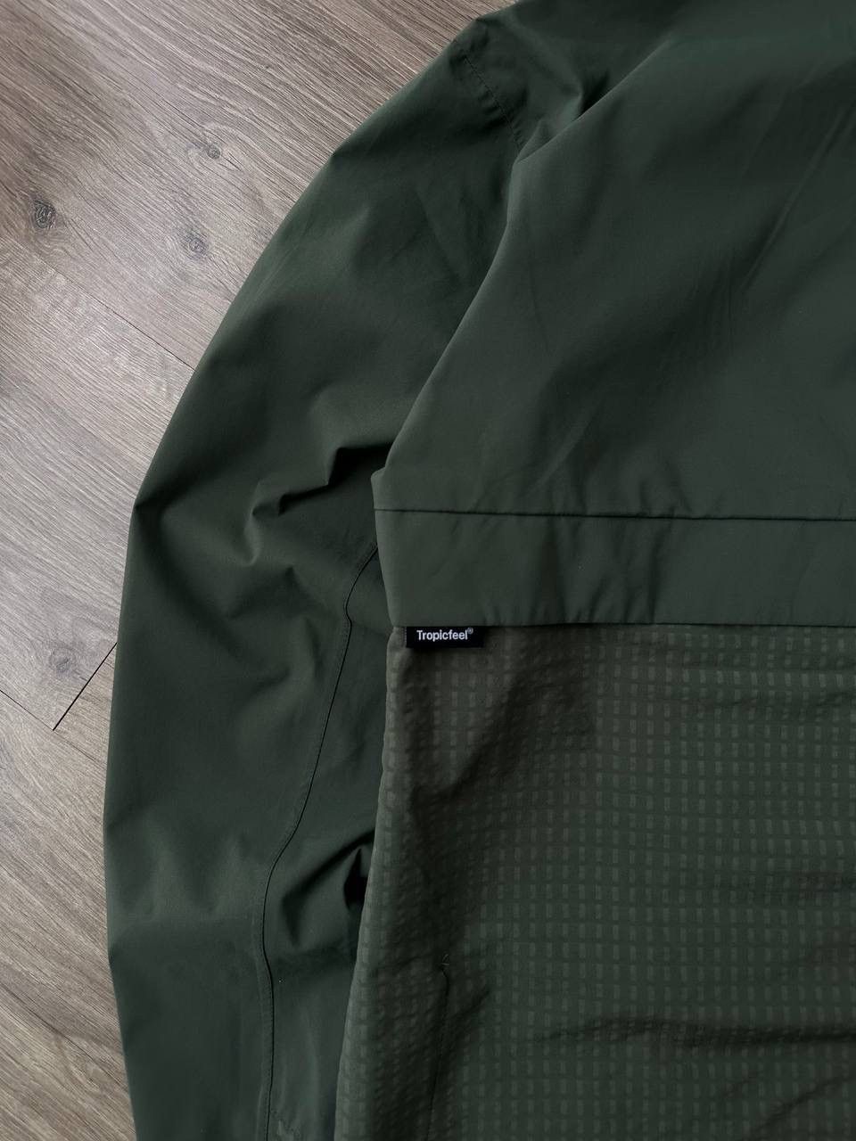 Japanese Brand × Vintage Vintage Tropicfeel Green Womens Anorak Waterproof Jacket Size L / US 10 / IT 46 - 11 Thumbnail