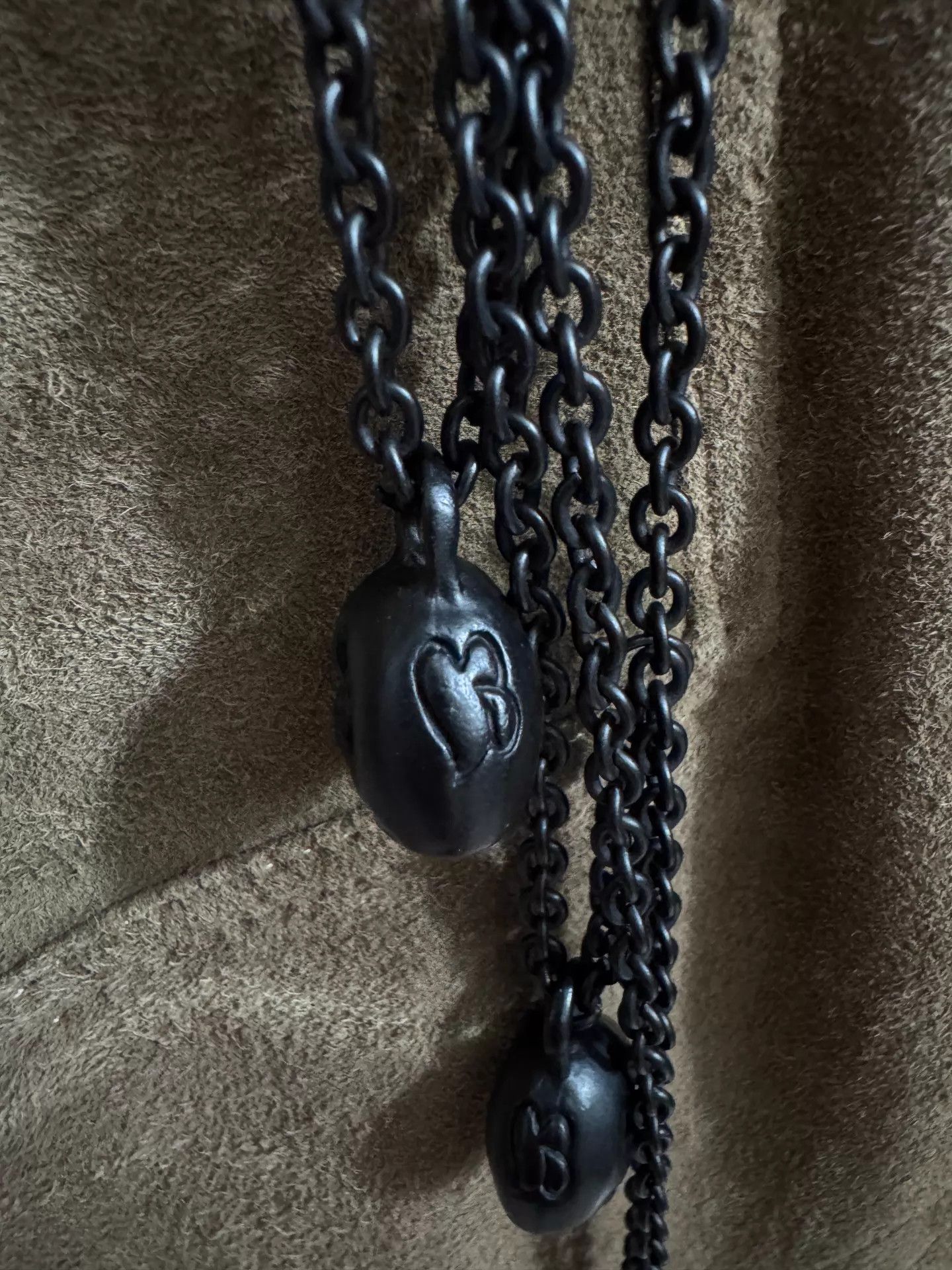 Number (N)ine Number Nine Takahiro Miyashita Narrow Skull FW Necklace Size ONE SIZE - 2 Thumbnail