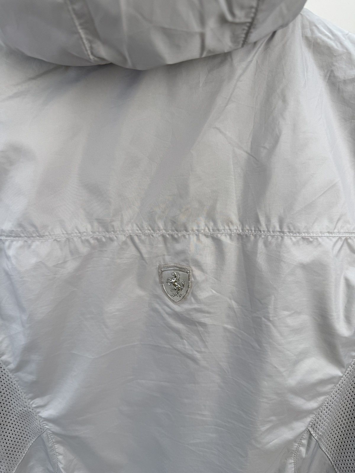 Ferrari Vintage Puma Ferrari Lightweight Hooded Jacket Windbreaker Size XS / US 0-2 / IT 36-38 - 12 Thumbnail