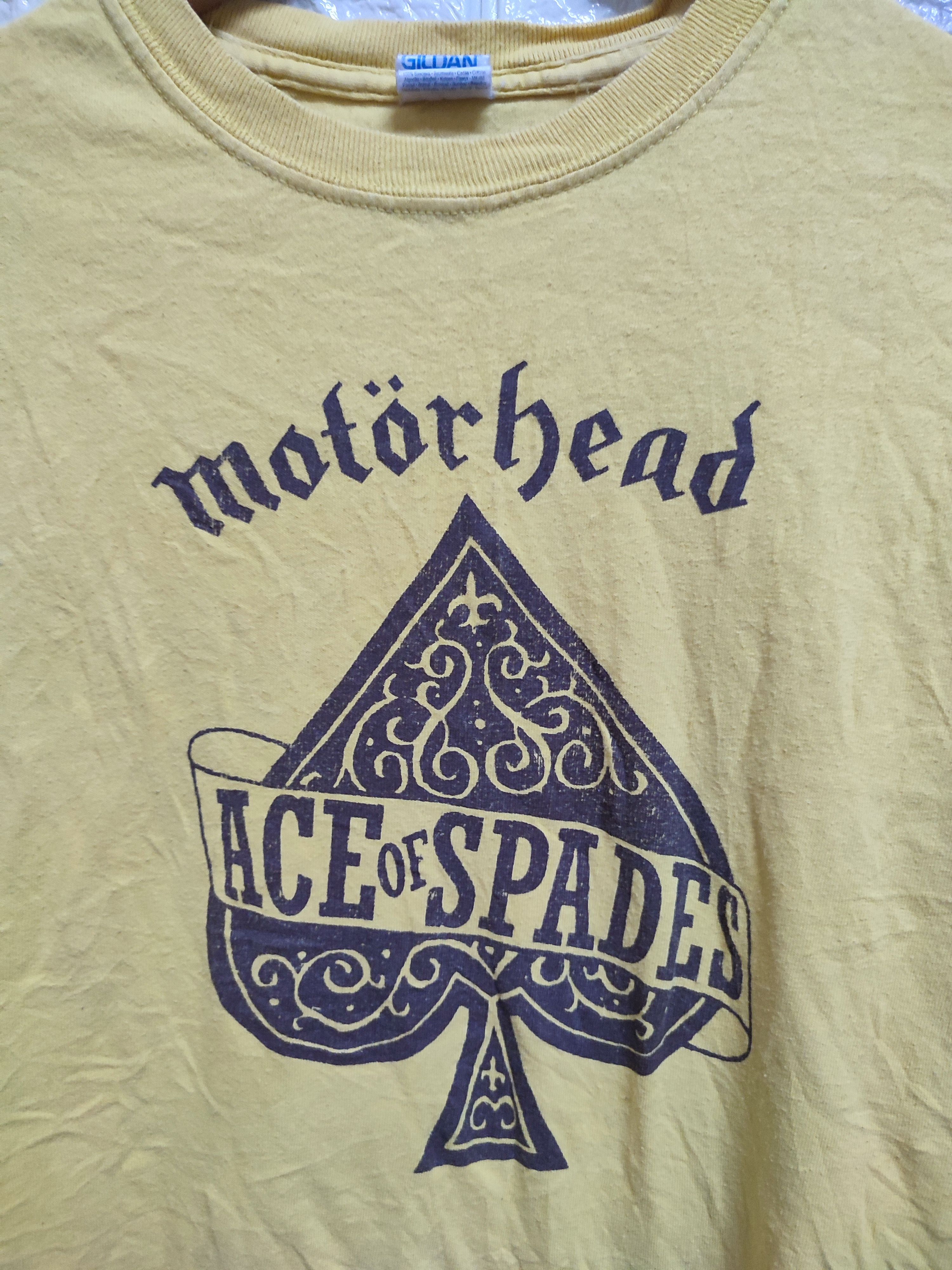 Gildan BAND TEE MOTORHEAD ACE OF SPADE PRINTED SHIRT Size US S / EU 44-46 / 1 - 3 Thumbnail
