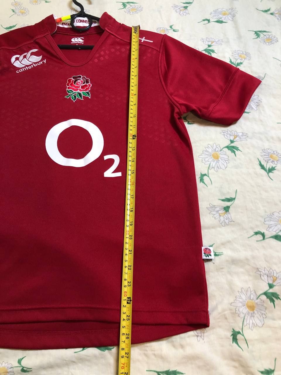 Canterbury of New Zealand Vintage Canterbury England O2 Jersey Rugby Shirt Size US S / EU 44-46 / 1 - 8 Thumbnail