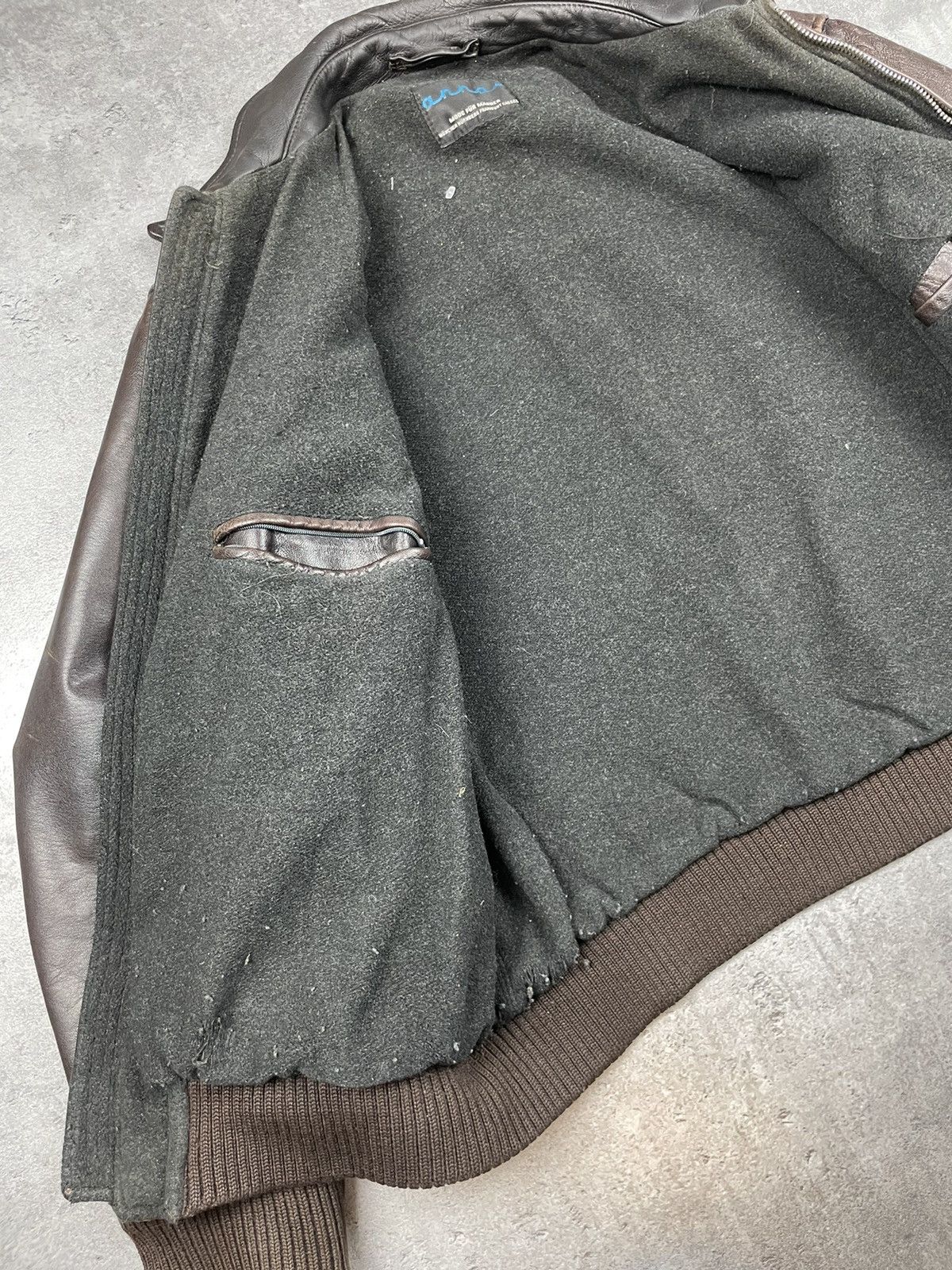 Designer × Japanese Brand Leather jacket vintage retro boxy black affliction 90s 00s Size US M / EU 48-50 / 2 - 6 Thumbnail