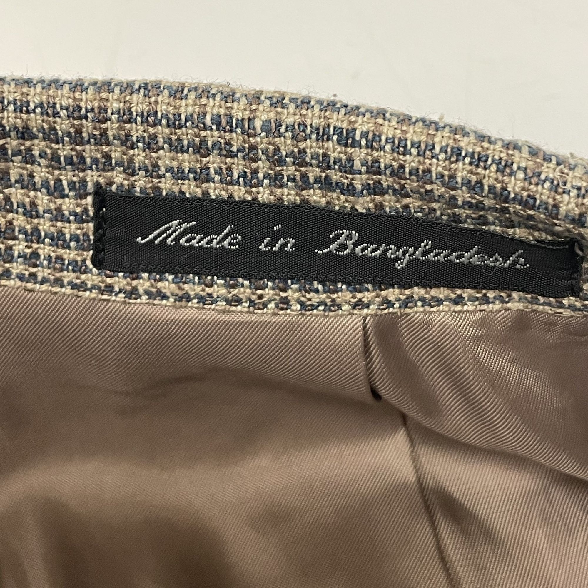 Savile Row Savile Row Gray Check Sport Coat 100% SILK Jacket 3 Btn Size 44R - 13 Thumbnail