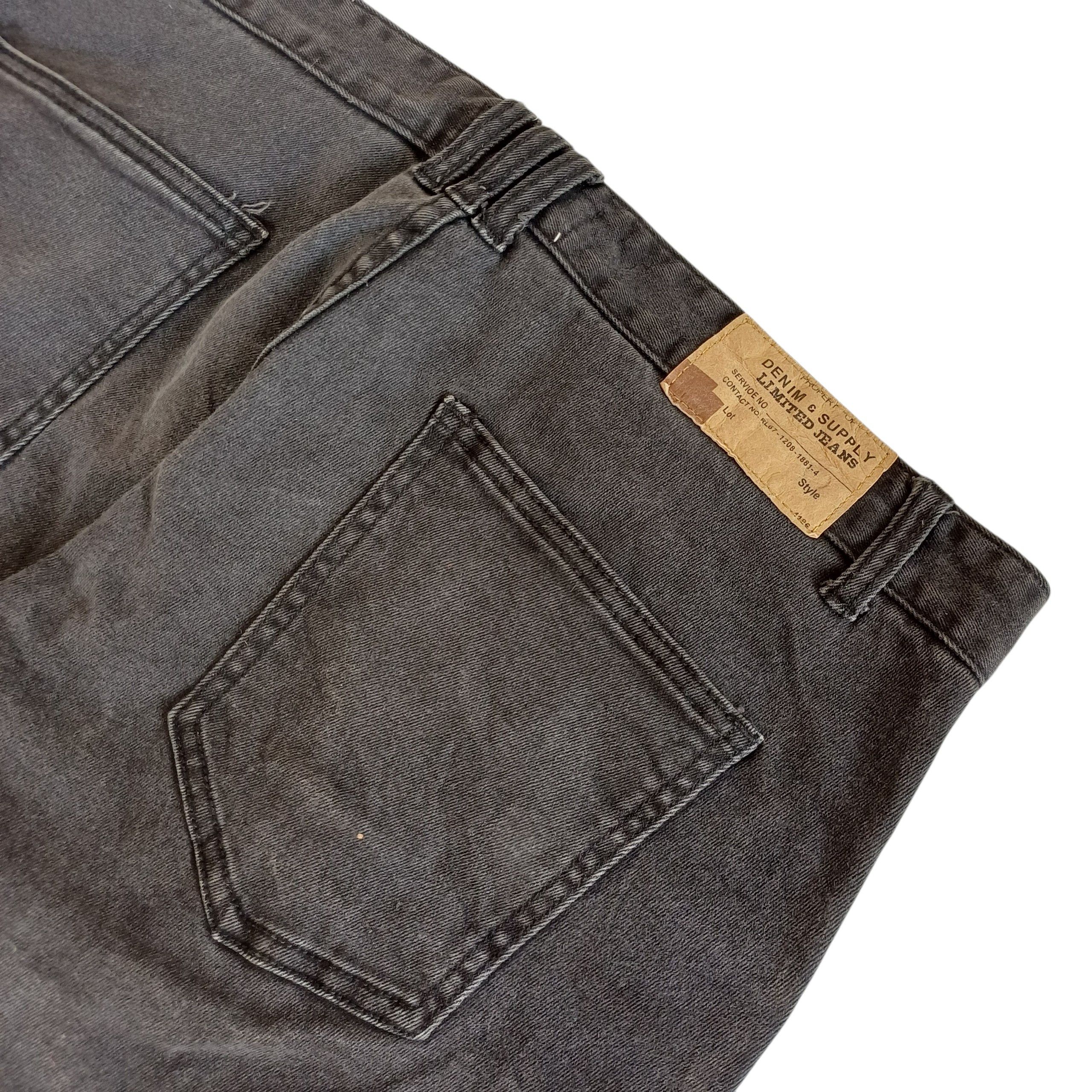 Other Grey Charcoal Cargo Pants Denim & Supply Limited Jeans Size 34" / US 12 / IT 48 - 4 Thumbnail