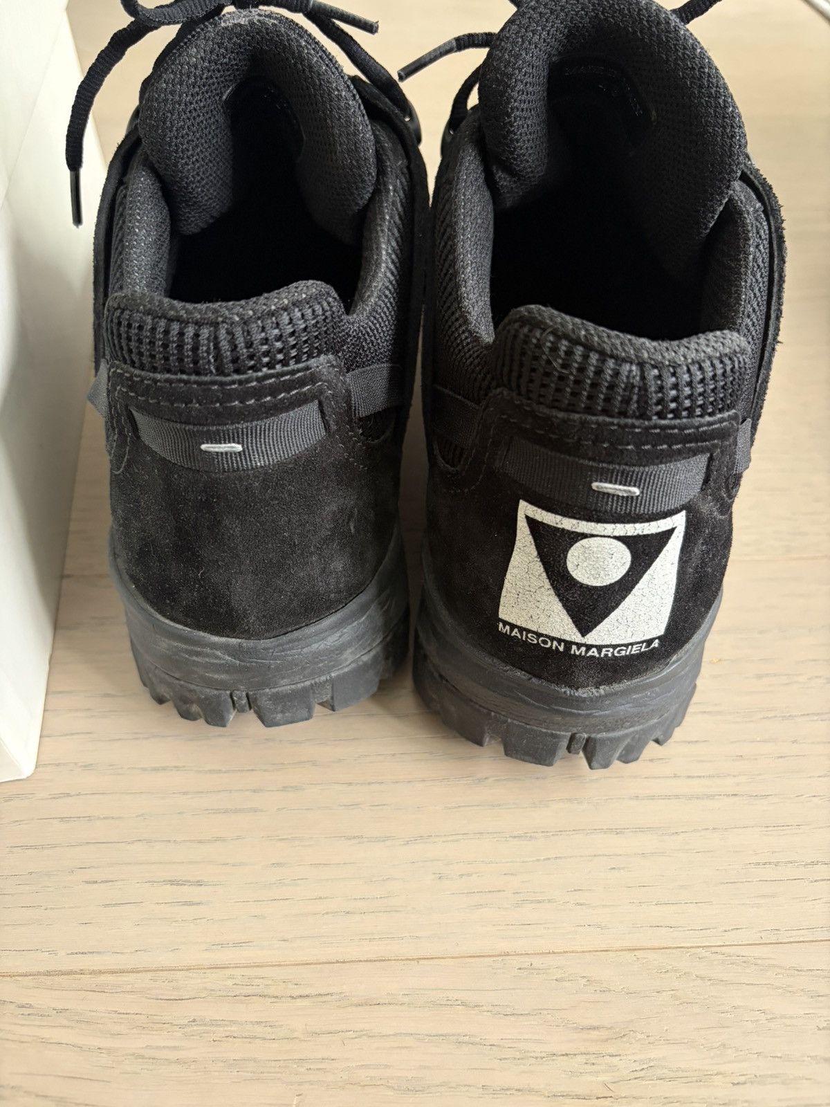 Maison Margiela Maison Martin Margiela Black Suede Leather Security Sneakers Size US 10 / EU 43 - 3 Thumbnail