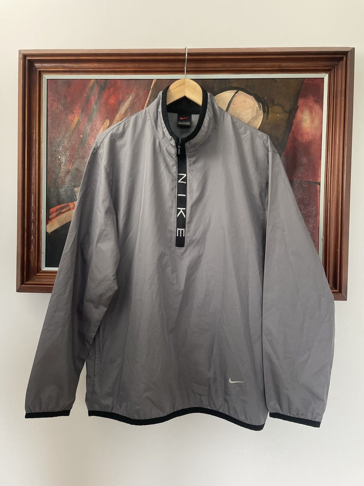 Nike Nike Vintage 90s Jacket Mini Swoosh Rare Streetwear Running Size US M / EU 48-50 / 2 - 1 Thumbnail