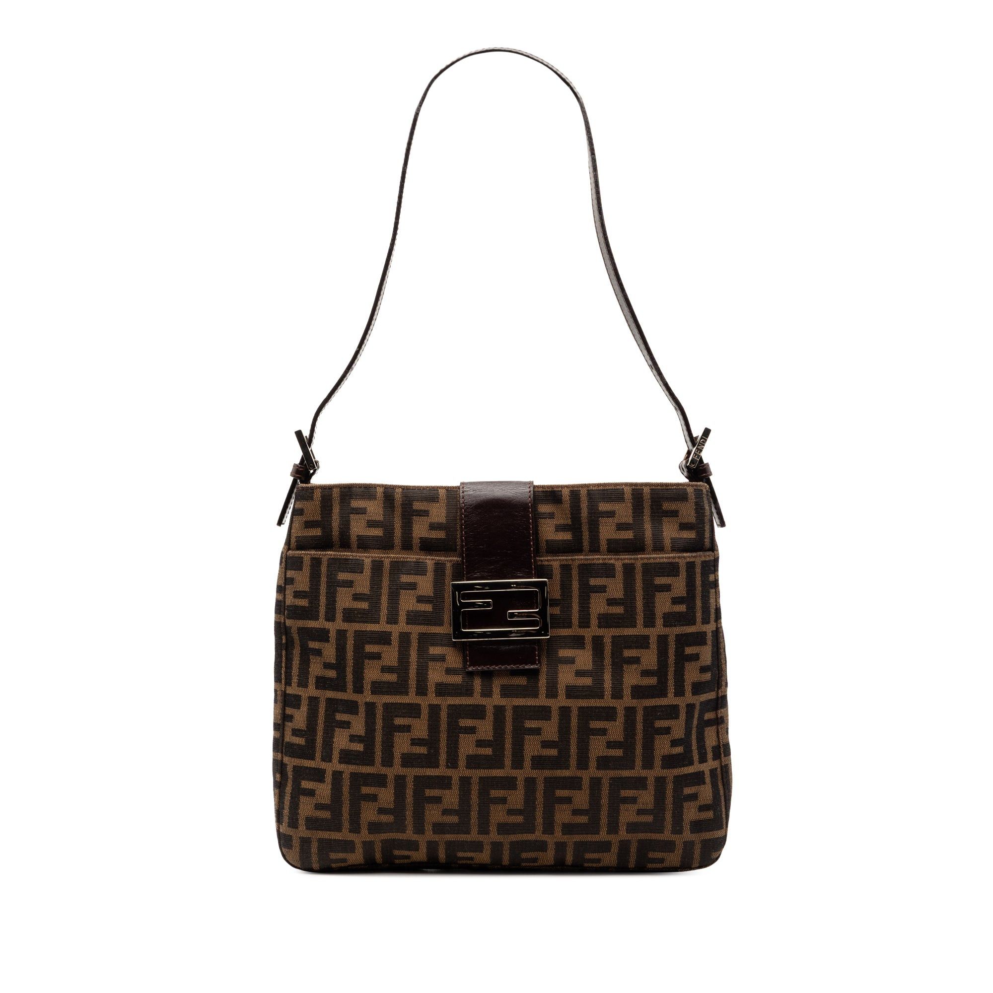 Fendi Zucca Canvas Shoulder Bag Size ONE SIZE - 1 Thumbnail