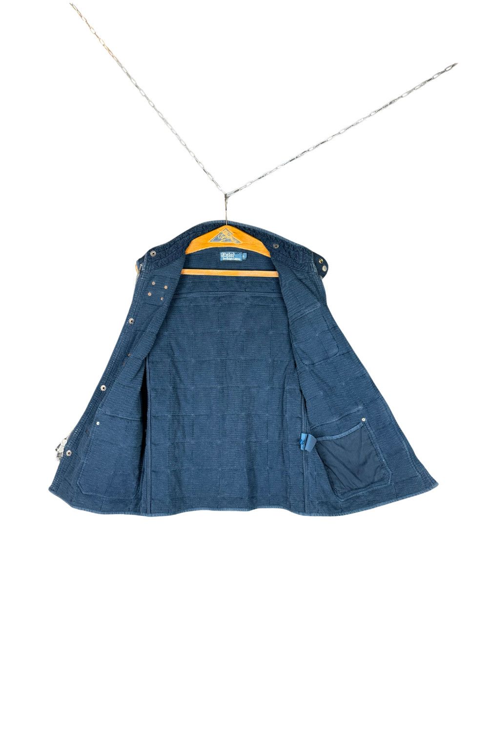 Polo Ralph Lauren Polo Ralph Lauren Nautical Fireman Hook Utility Vest Indigo Size US L / EU 52-54 / 3 - 3 Thumbnail