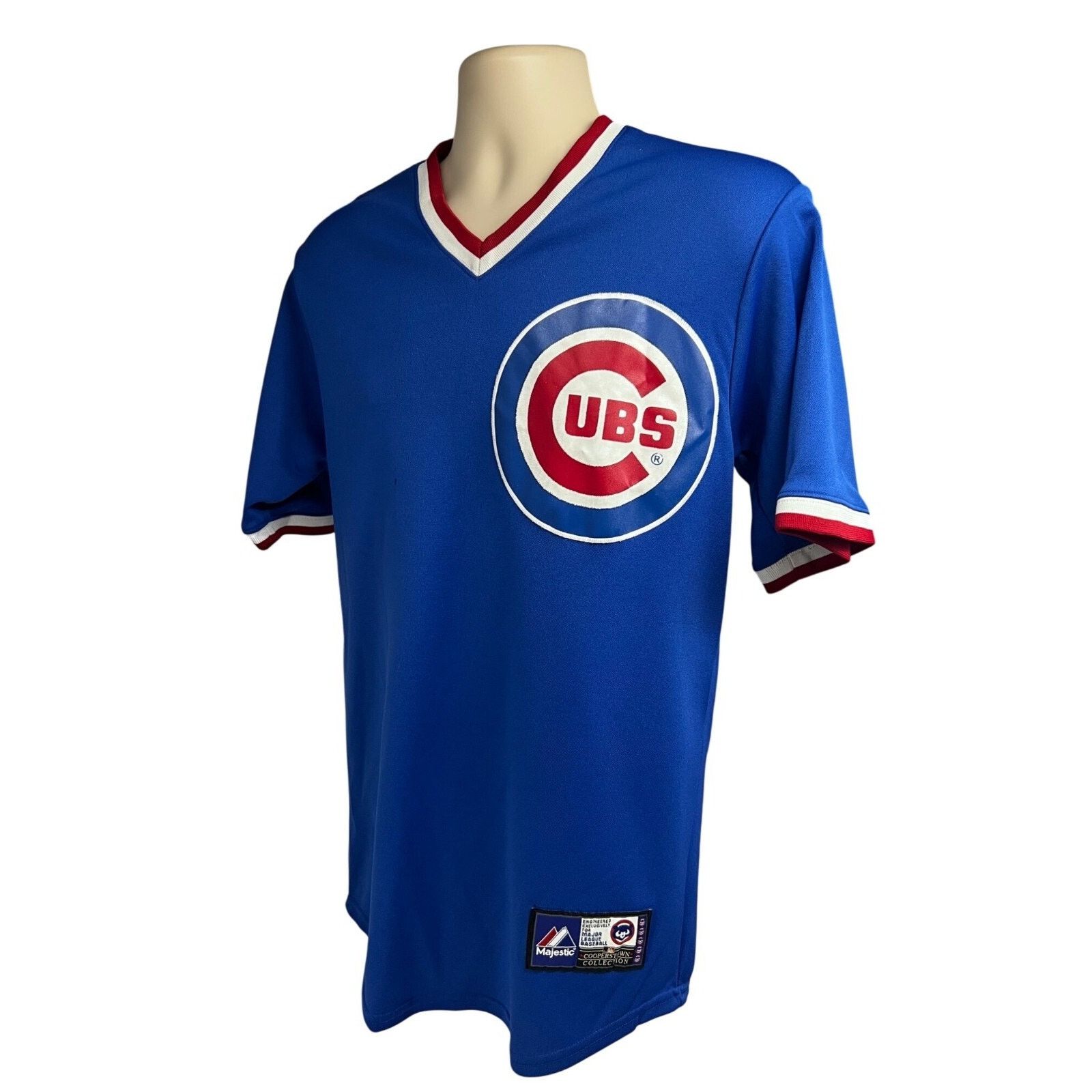 Majestic Majestic MLB Baseball Chicago Cubs Blue Jersey Shirt Small Size US S / EU 44-46 / 1 - 2 Thumbnail