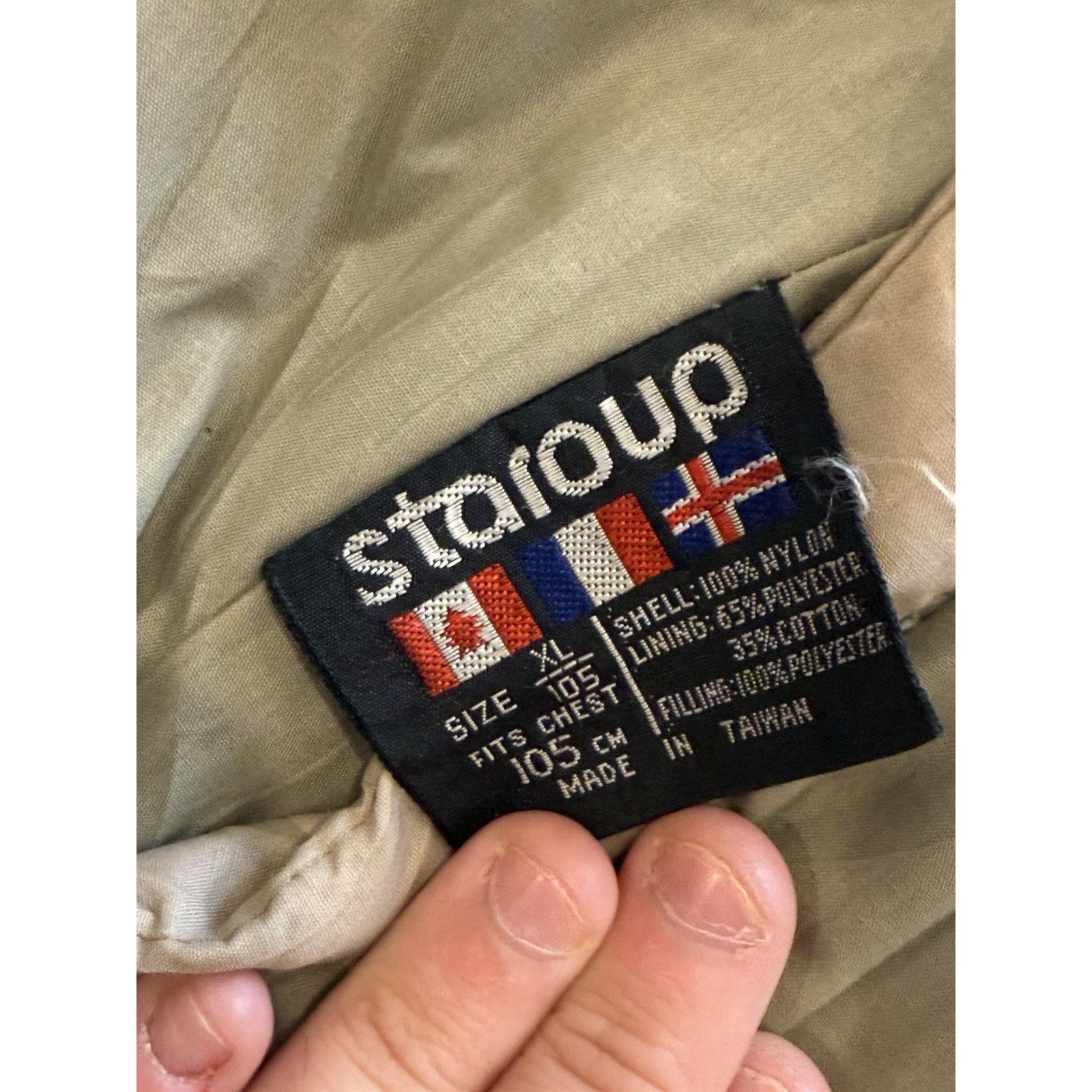 Vintage Vintage Staroup 90s Reversible Puffer Ski Neutrals Jacket Size US XL / EU 56 / 4 - 4 Thumbnail