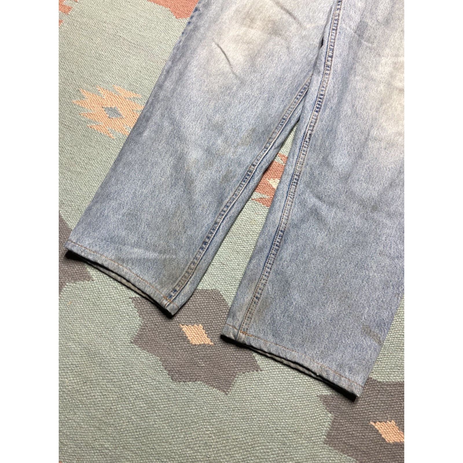 Levi's VINTAGE Levi’s 545 Jeans Baggy Light Wash 90s Y2K Silver Tab 36x30 Mens Jeans Size US 36 / EU 52 - 6 Thumbnail