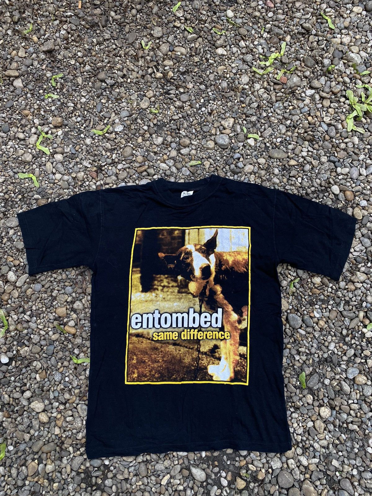 Band Tees × Vintage Vintage Entombed Same Difference Rock T-Shirt Size US XL / EU 56 / 4 - 1 Thumbnail