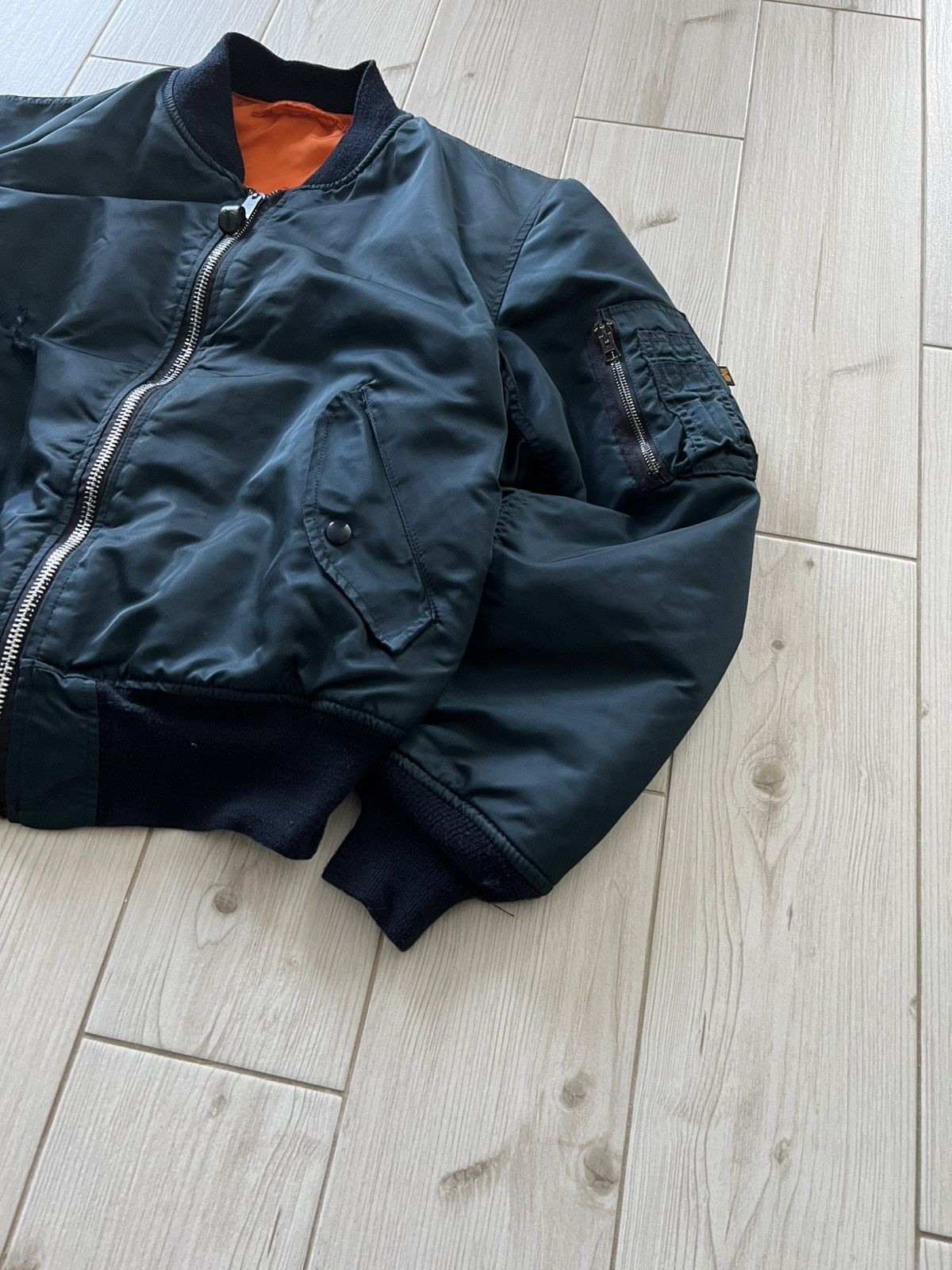 Alpha Industries Alpha Industries Reversible Bomber Jacket Size US XL / EU 56 / 4 - 6 Thumbnail