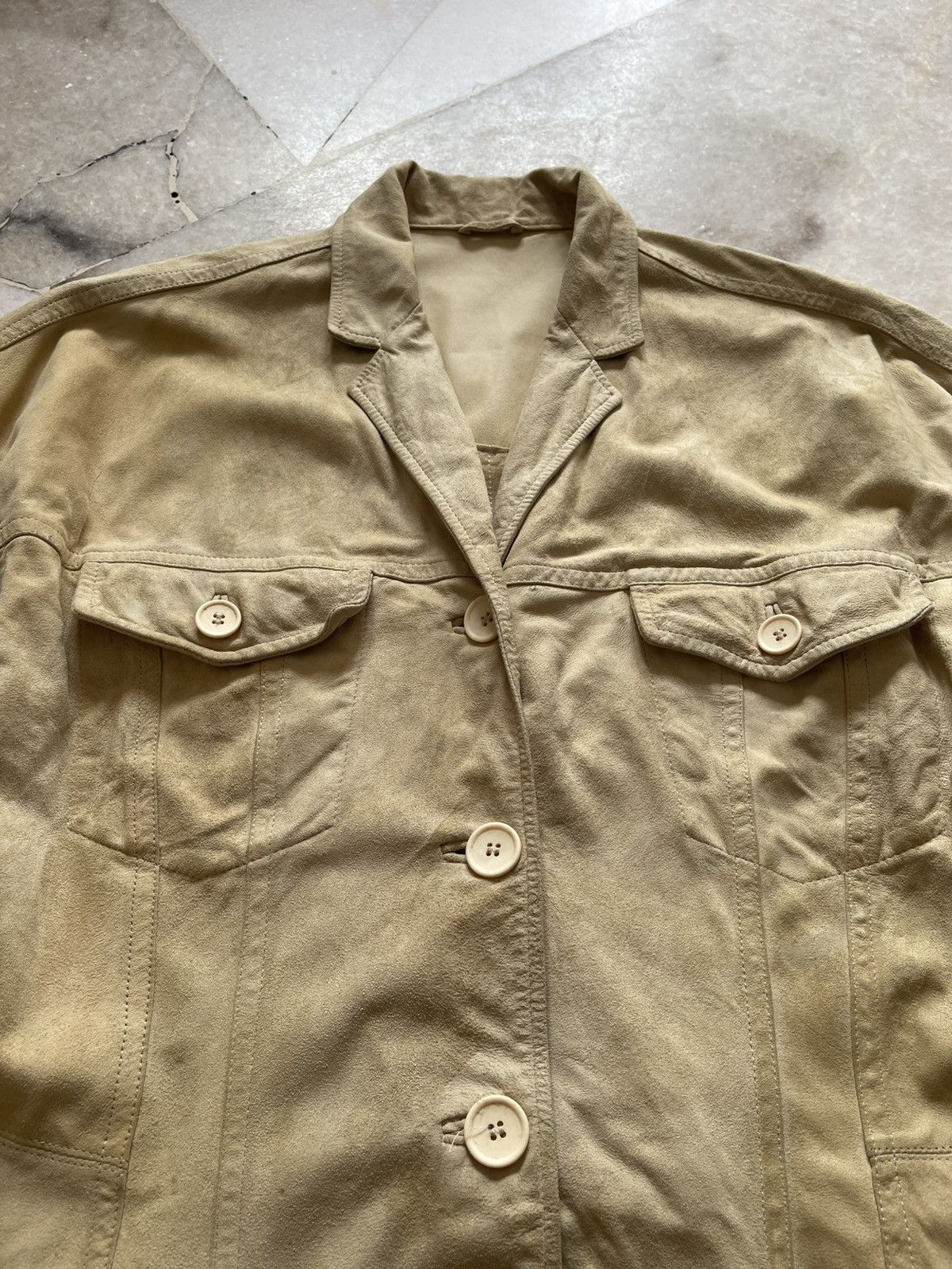 Jil Sander Vintage Jil Sander Raf Simons Era Suede Leather Jacket Size US M / EU 48-50 / 2 - 10 Thumbnail