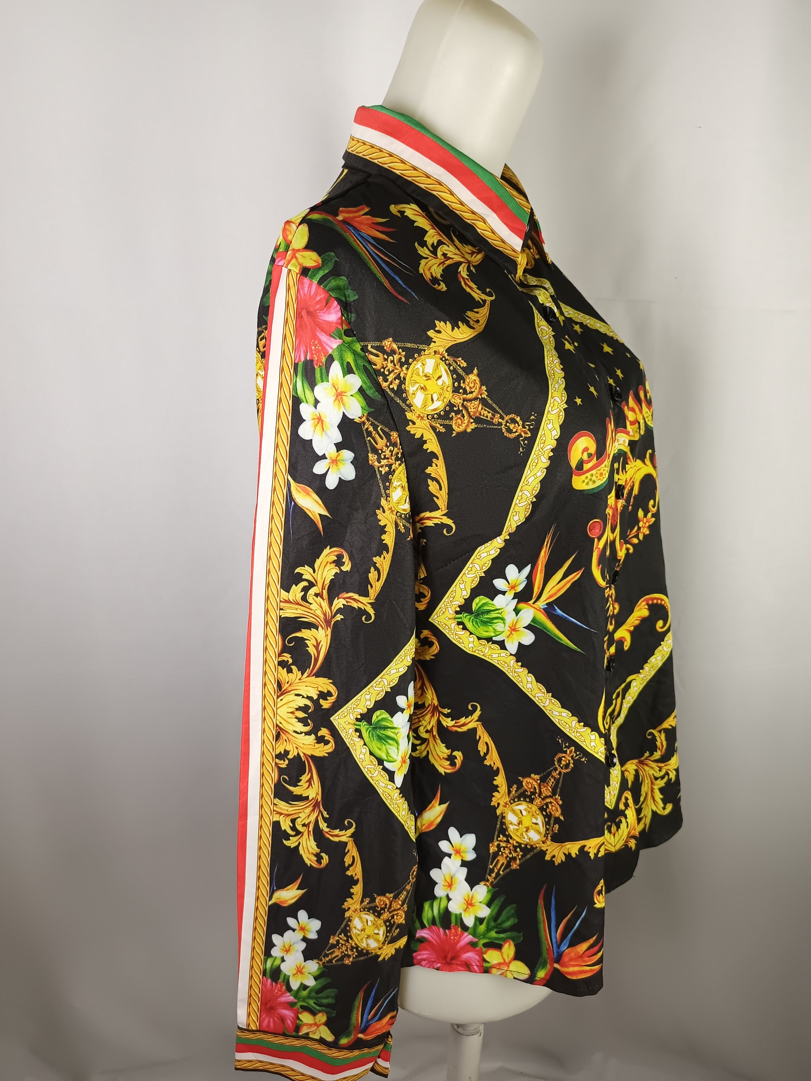 Japanese Brand DIANDIAN DIDI Women's Blouses Button up Size M / US 6-8 / IT 42-44 - 2 Thumbnail