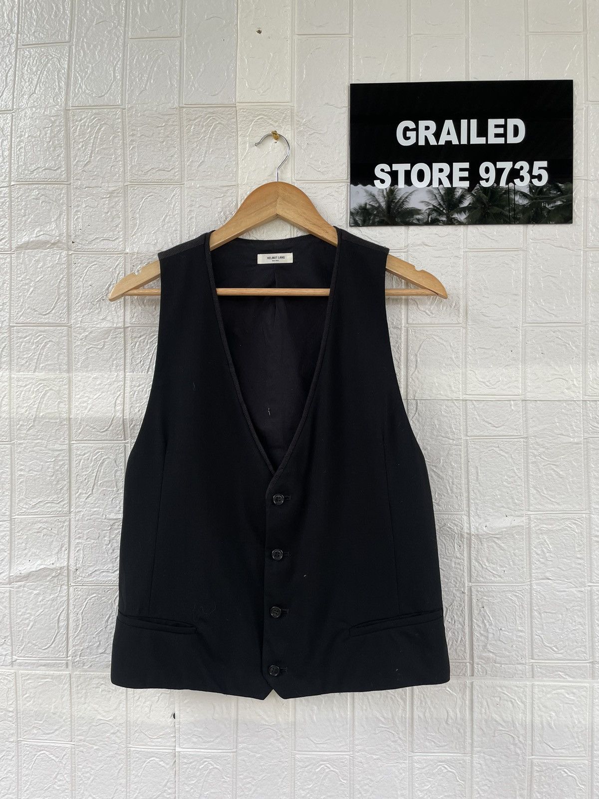 Helmut Lang Helmut Lang Vest Size US M / EU 48-50 / 2 - 1 Thumbnail