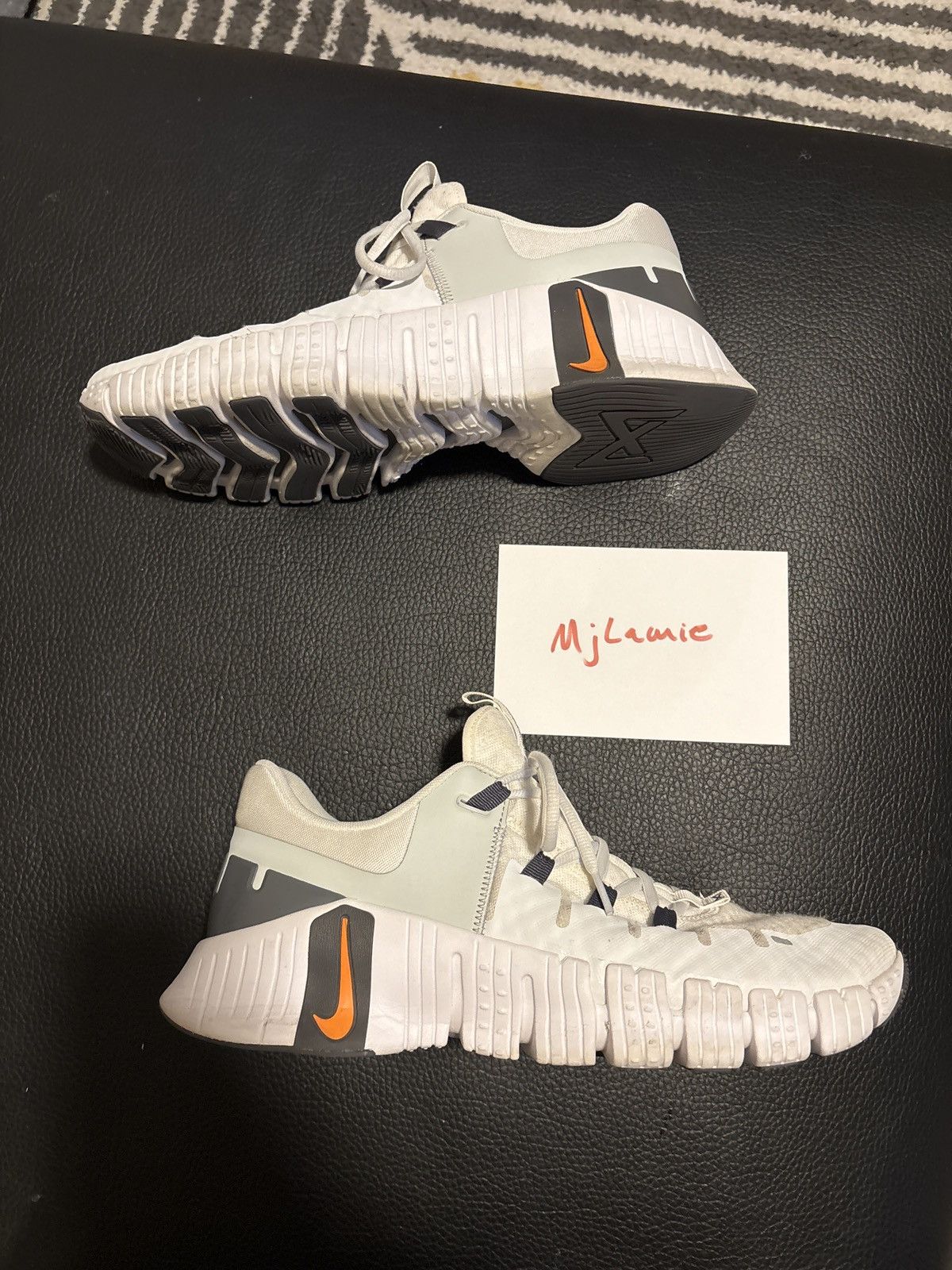 Nike Nike Metcon 5 - White Bright Mandarin Size US 13 / EU 46 - 6 Thumbnail