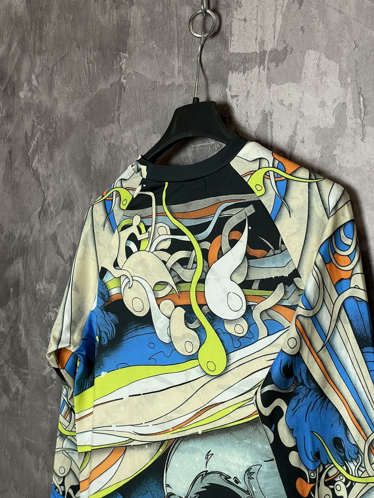 Affliction × Ed Hardy × Vintage Rare Mma Elite Thermal Longsleeve Y2K Affliction Style Size M / US 6-8 / IT 42-44 - 9 Thumbnail