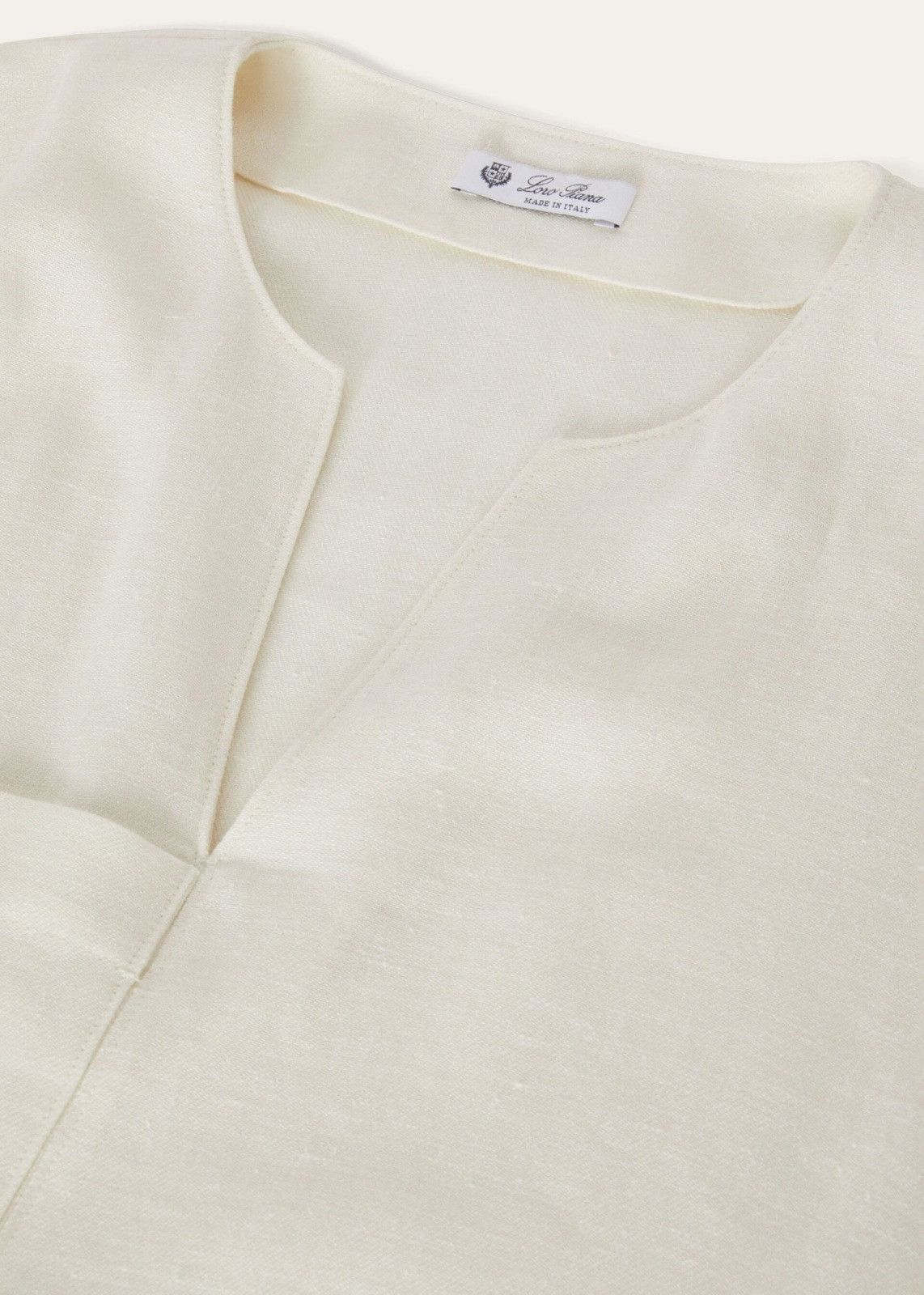 Loro Piana o1srvl11e0824 Arsene Structured Shirt in White Size XXL / US 16-18 / IT 52-54 - 5 Thumbnail