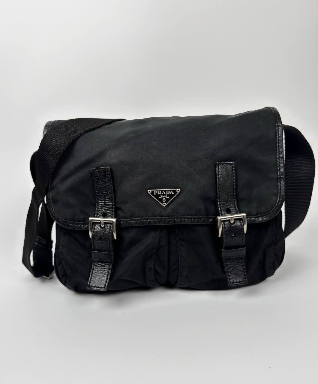 Prada × Vintage Vintage Prada Nylon Satchel Bag Size ONE SIZE - 1 Thumbnail