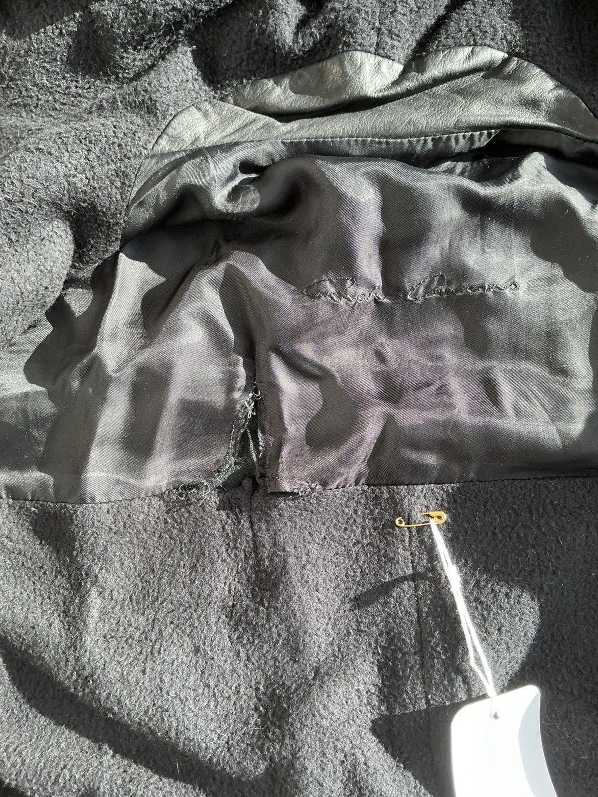 Rick Owens Rick Owens 2009 Hooded Leather Jacket Size M / US 6-8 / IT 42-44 - 6 Thumbnail