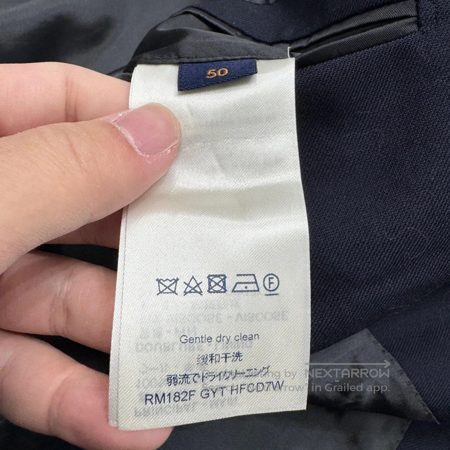 Louis Vuitton Louis Vuitton Double-breasted wool suit jacket| Size 50R - 5 Thumbnail