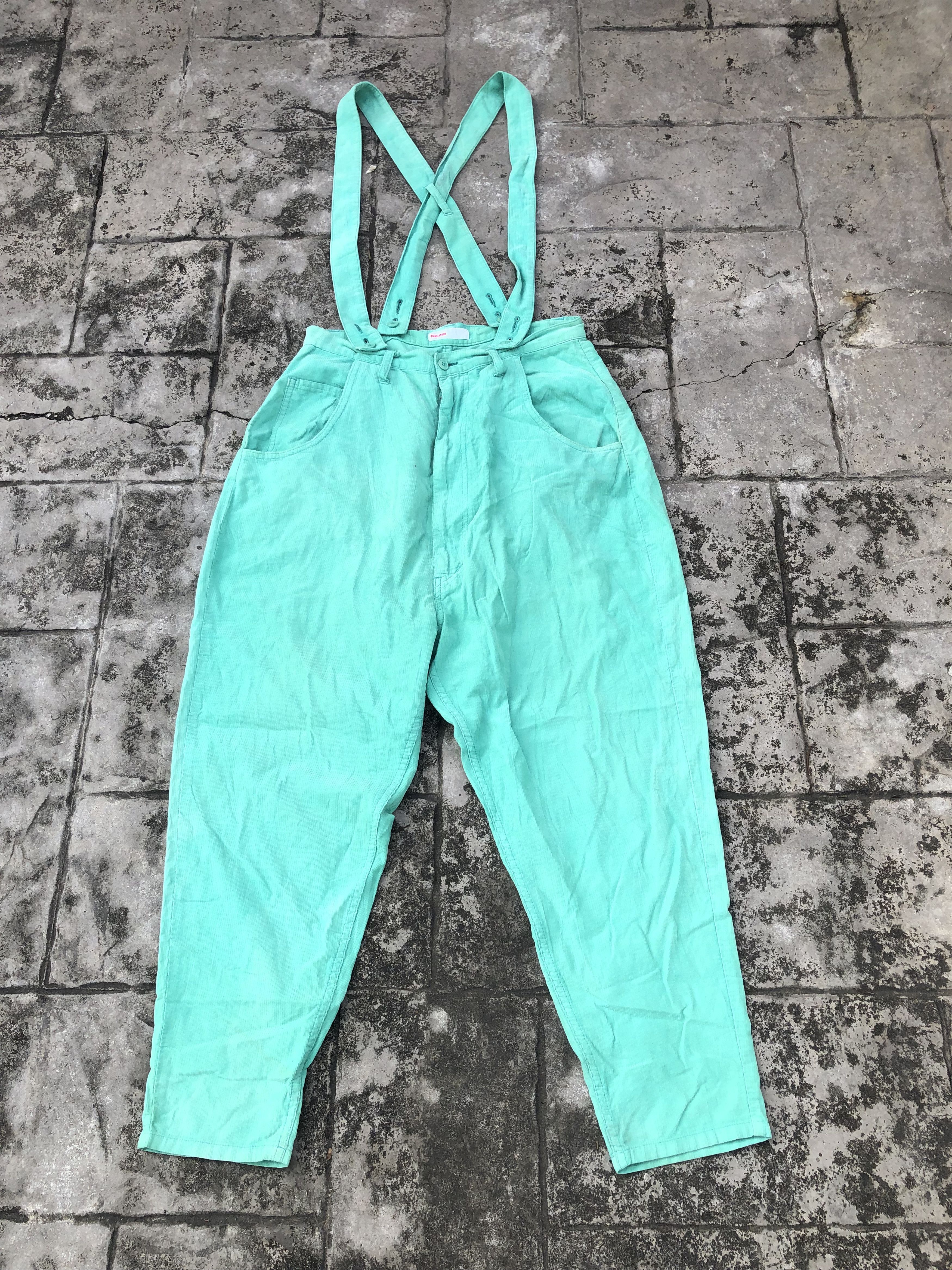 Ne-Net Vintage Nē-net Issey Miyake Style Suspender Pants Size 31" - 1 Thumbnail