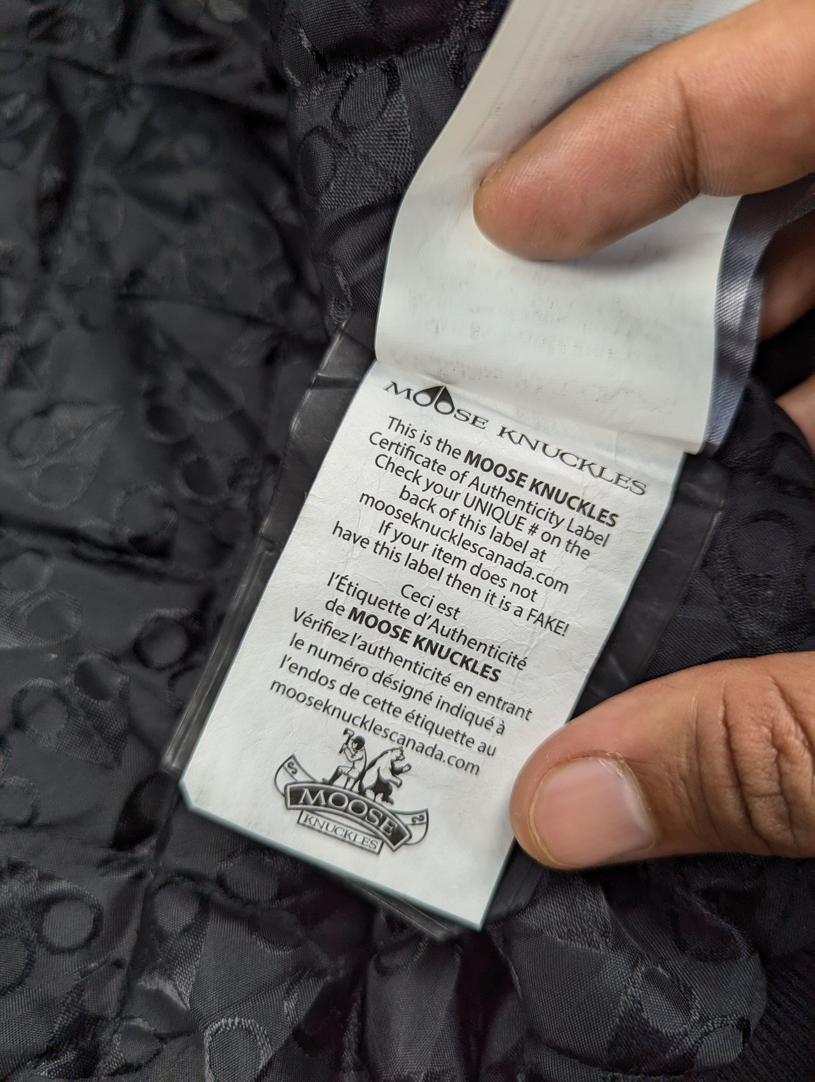 Moose Knuckles Moose Knuckles Classic Bunny Black Distressed Jacket Size US L / EU 52-54 / 3 - 18 Thumbnail