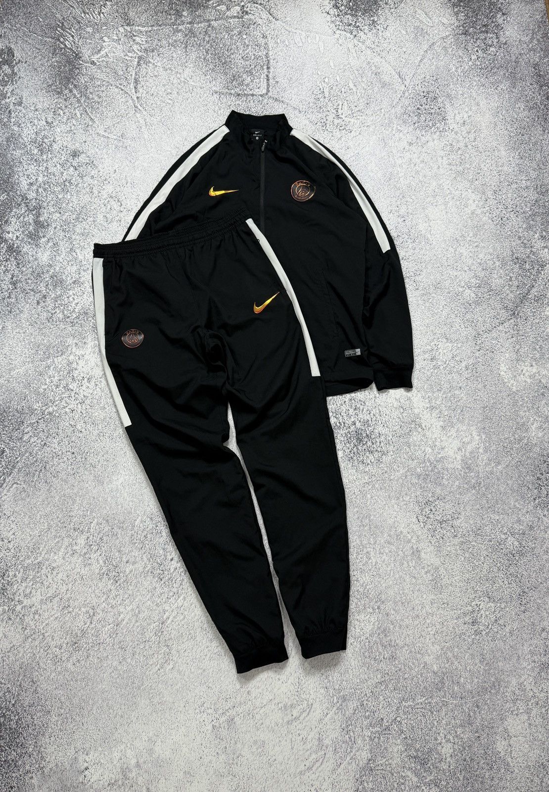 Nike NIKE PSG DRILL Y2K VINTAGE NYLON TRACKSUIT JACKET + PANTS Size US M / EU 48-50 / 2 - 1 Thumbnail