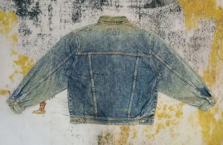 Japanese Brand Vintage OH! FLASH Faded Distressed Oeiflasi Denim Jacket Size US S / EU 44-46 / 1 - 12 Thumbnail