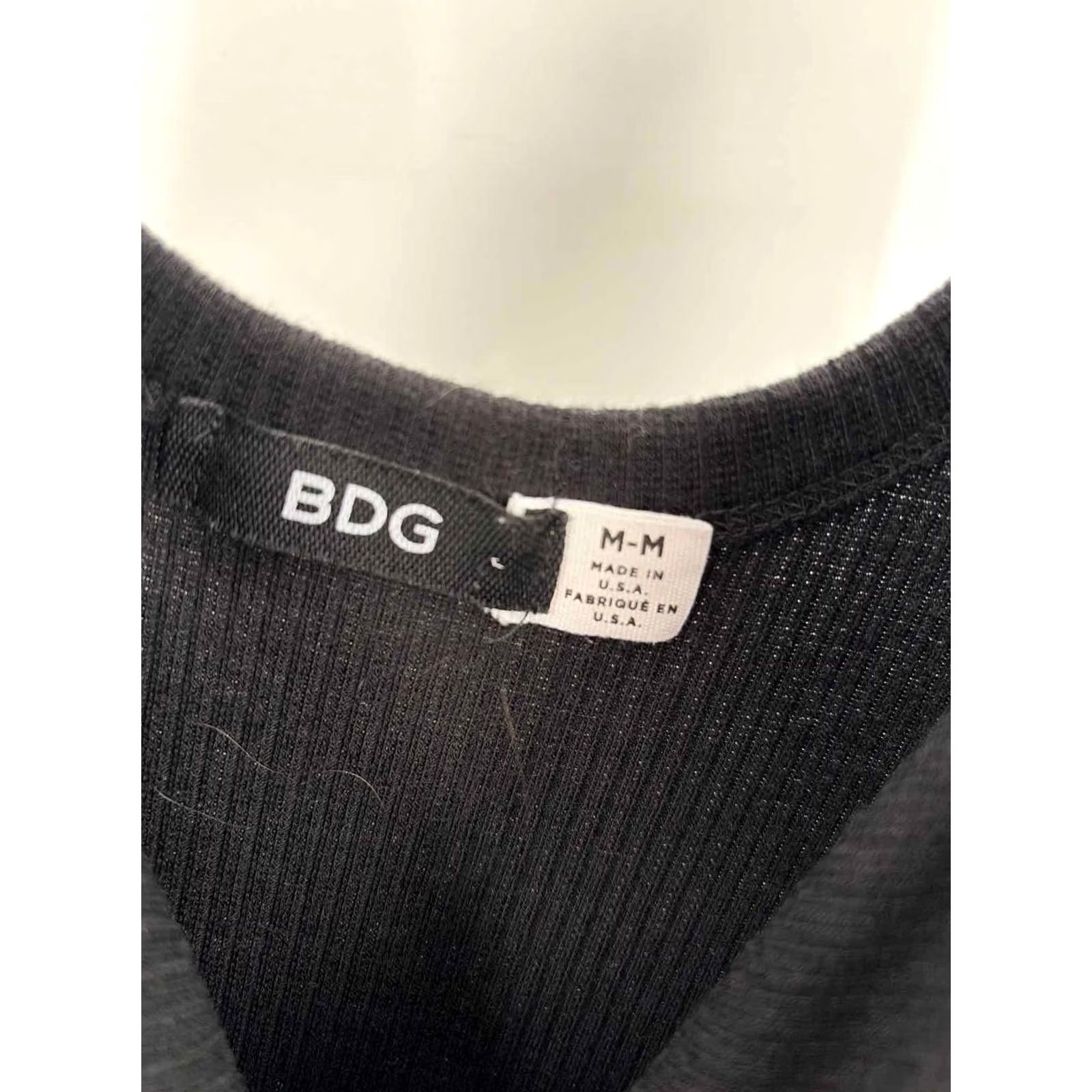 Bdg Pre-Owned BDG Black Size Medium Midi Sleeveless Dress Size M / US 6-8 / IT 42-44 - 2 Thumbnail