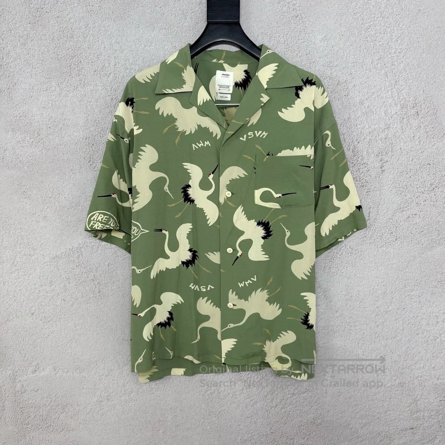 Visvim visvim crane Printed Hawaiian shirt Size US L / EU 52-54 / 3 - 1 Thumbnail