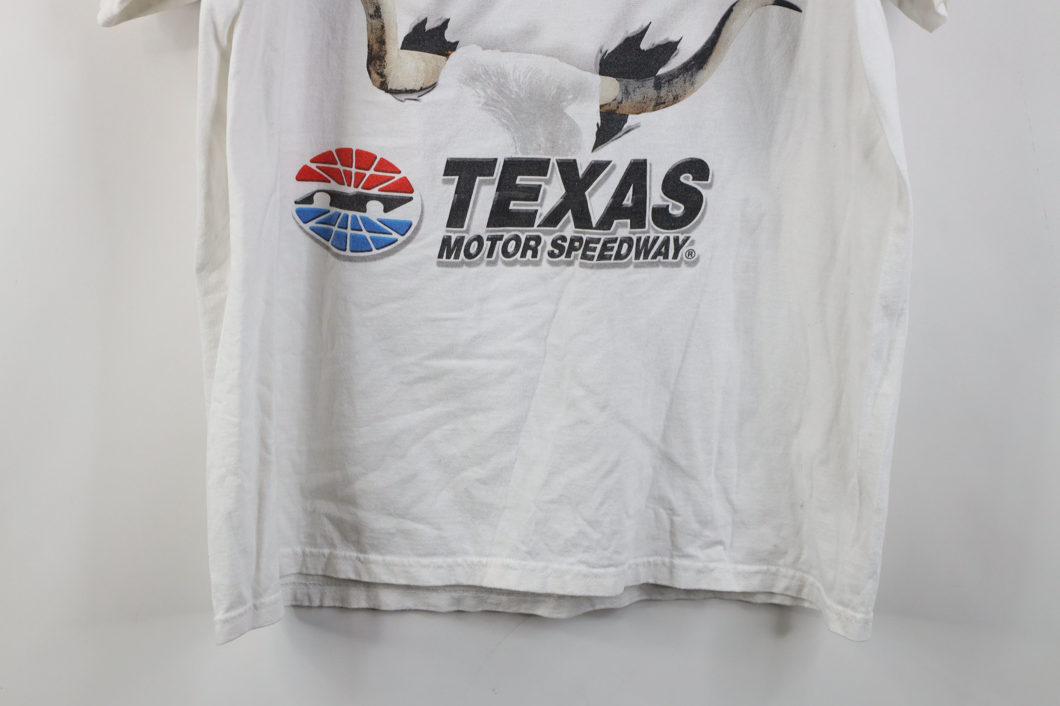 Vintage Vintage NASCAR All Over Print Texas Motor Speedway T-Shirt Size US L / EU 52-54 / 3 - 10 Thumbnail