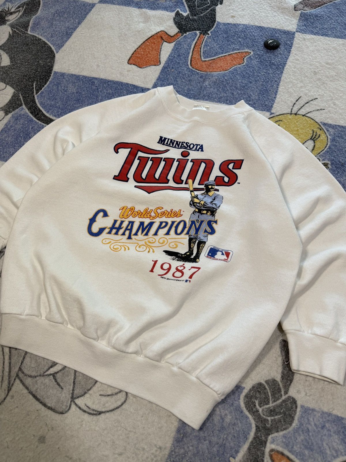 MLB Vintage Minnesota twins World Series crewneck Size US XXS / EU 40 - 2 Thumbnail