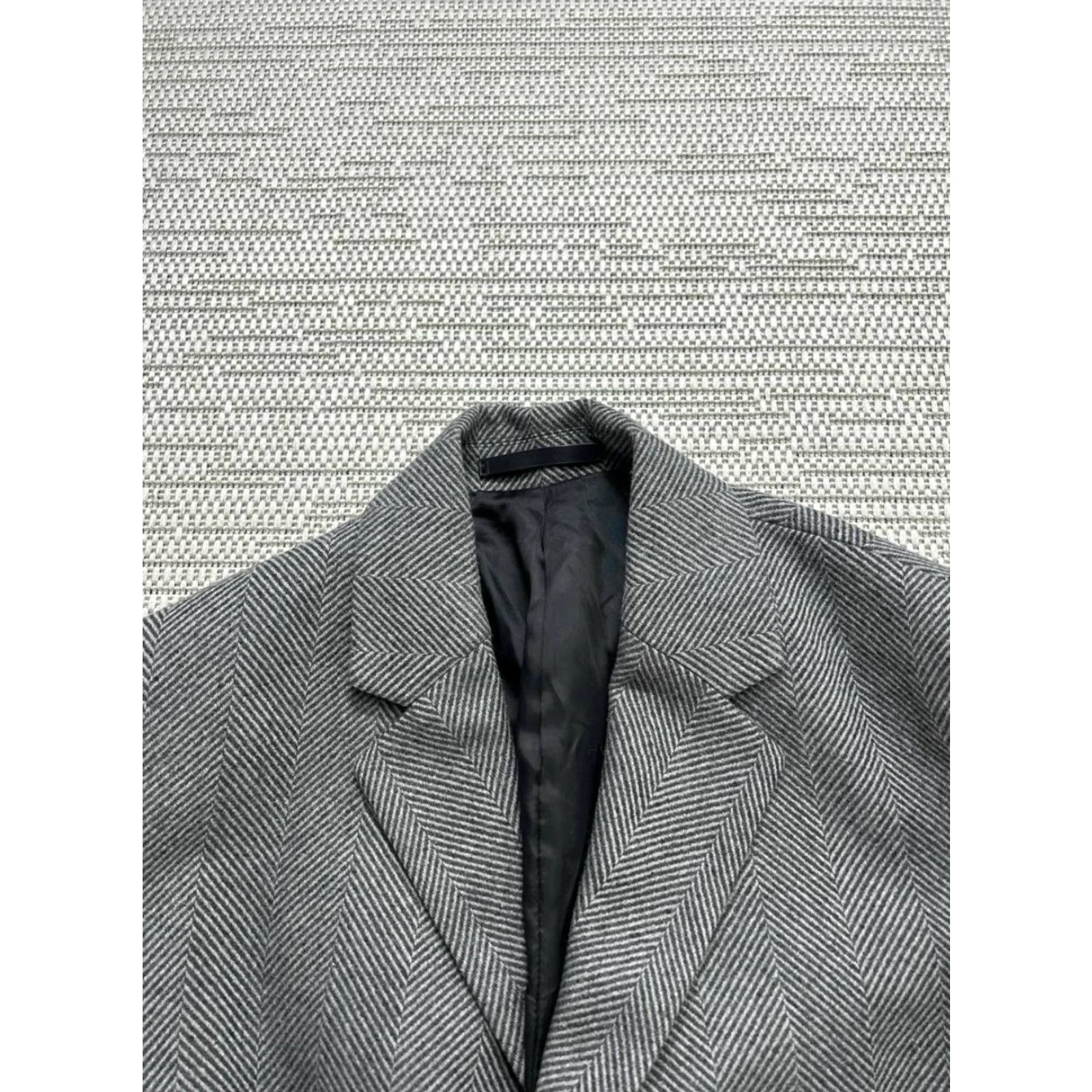 Theory Theory Overcoat Mens Large Gray Wool Blend Coat Size US L / EU 52-54 / 3 - 2 Thumbnail