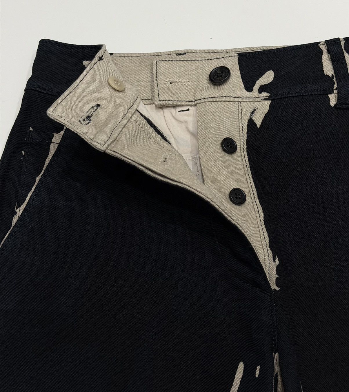 Prada PRADA FW 2018 Overdyed Back Logo Patch Pants Runway Jeans Size US 30 / EU 46 - 11 Thumbnail