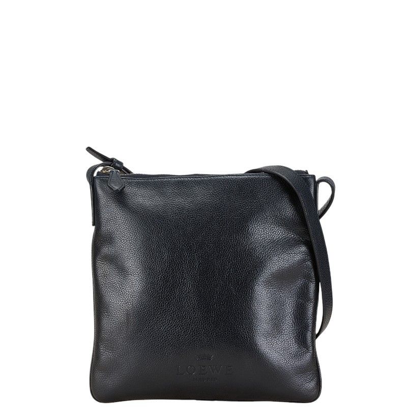 Loewe Loewe Loewe Leather Logo Shoulder Bag 340906 Leather Crossbody Bag 340906 in Very Good Condition Size ONE SIZE - 1 Thumbnail