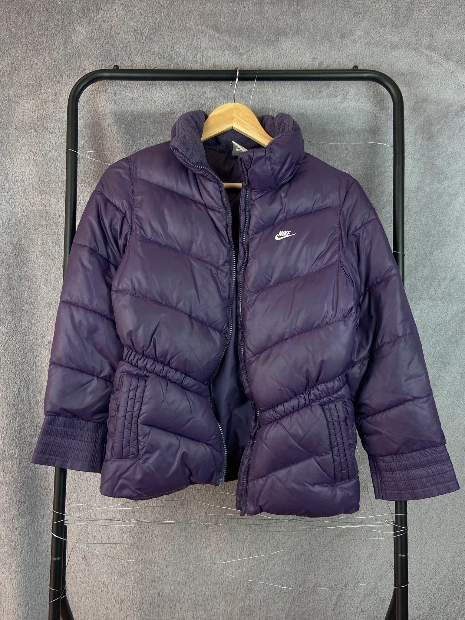 Nike Jacket Nike purple mini swoosh vintage streetwear y2k Size US M / EU 48-50 / 2 - 1 Thumbnail