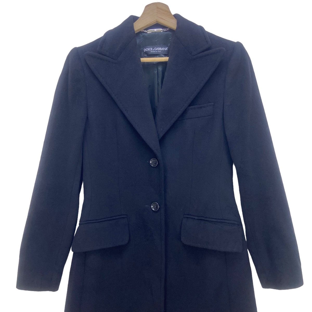 Dolce & Gabbana Dolce & Gabbana Cashmere Laine Wool Overcoat Size XS / US 0-2 / IT 36-38 - 3 Thumbnail