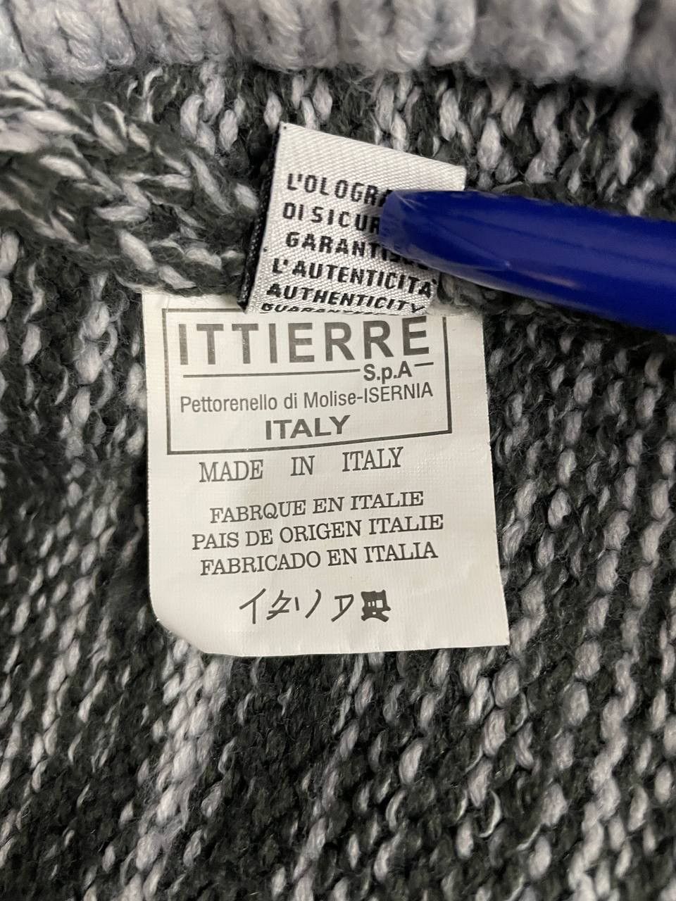 Dolce & Gabbana Dolce&Gabbana Sweater Grey Big Logo Cardigan Size US M / EU 48-50 / 2 - 10 Thumbnail