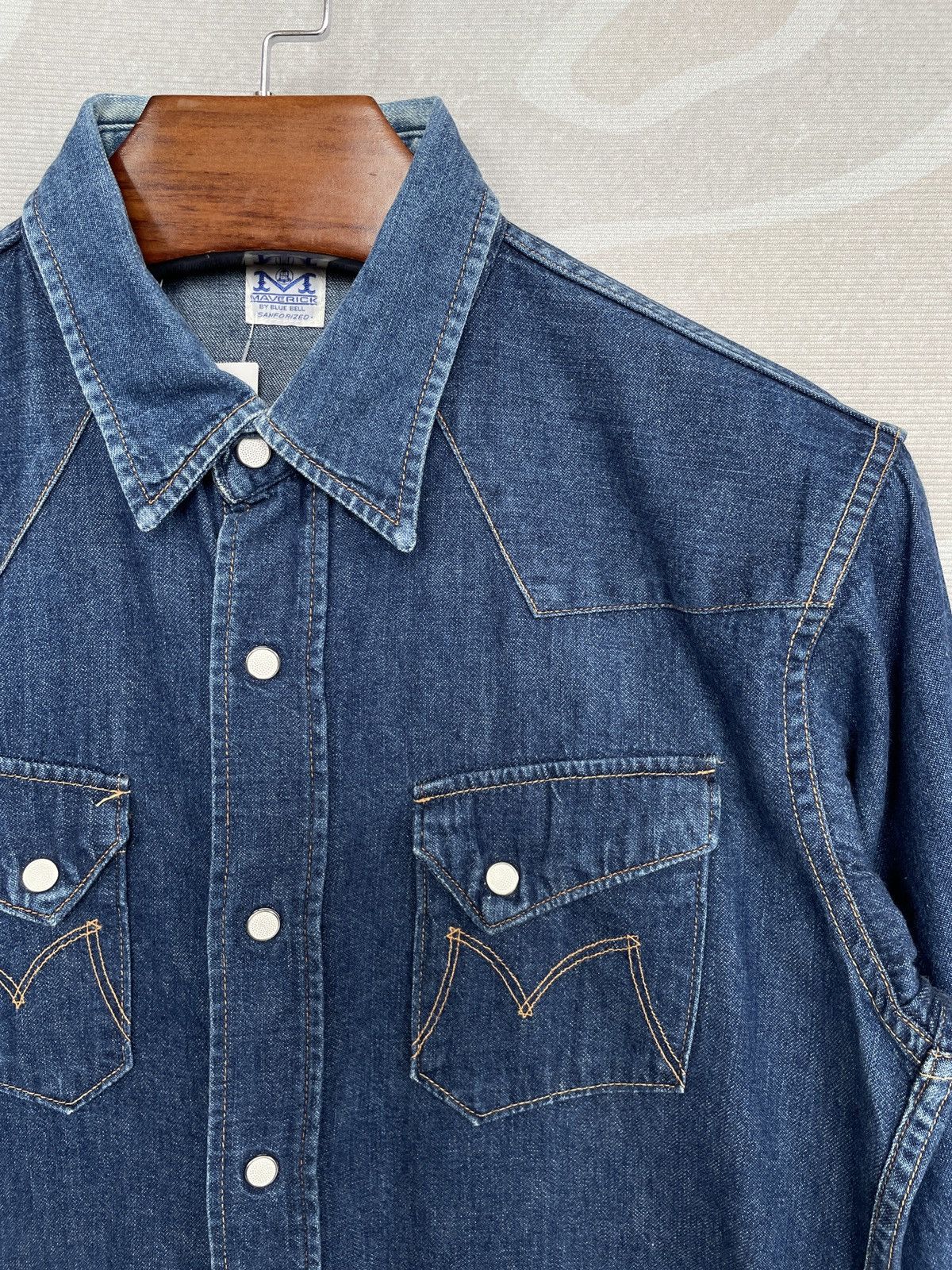Cowboy Equipment Vintage Maverick Cowboys Shirt (X63) Size US M / EU 48-50 / 2 - 6 Thumbnail