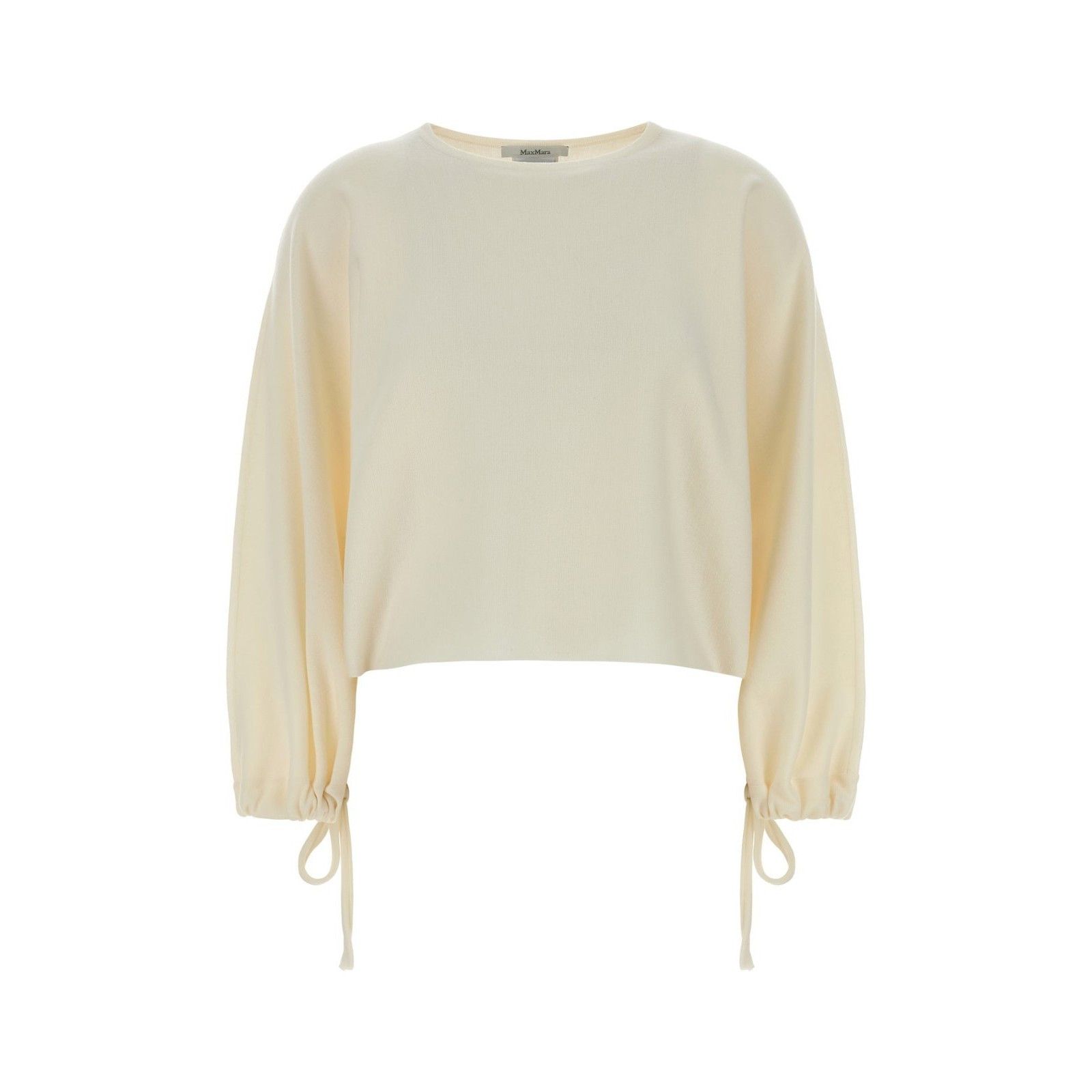 Max Mara MAX MARA Ivory Wool Oversize Frais Sweater New & Authentic ( Size XS / US 0-2 / IT 36-38 - 1 Thumbnail