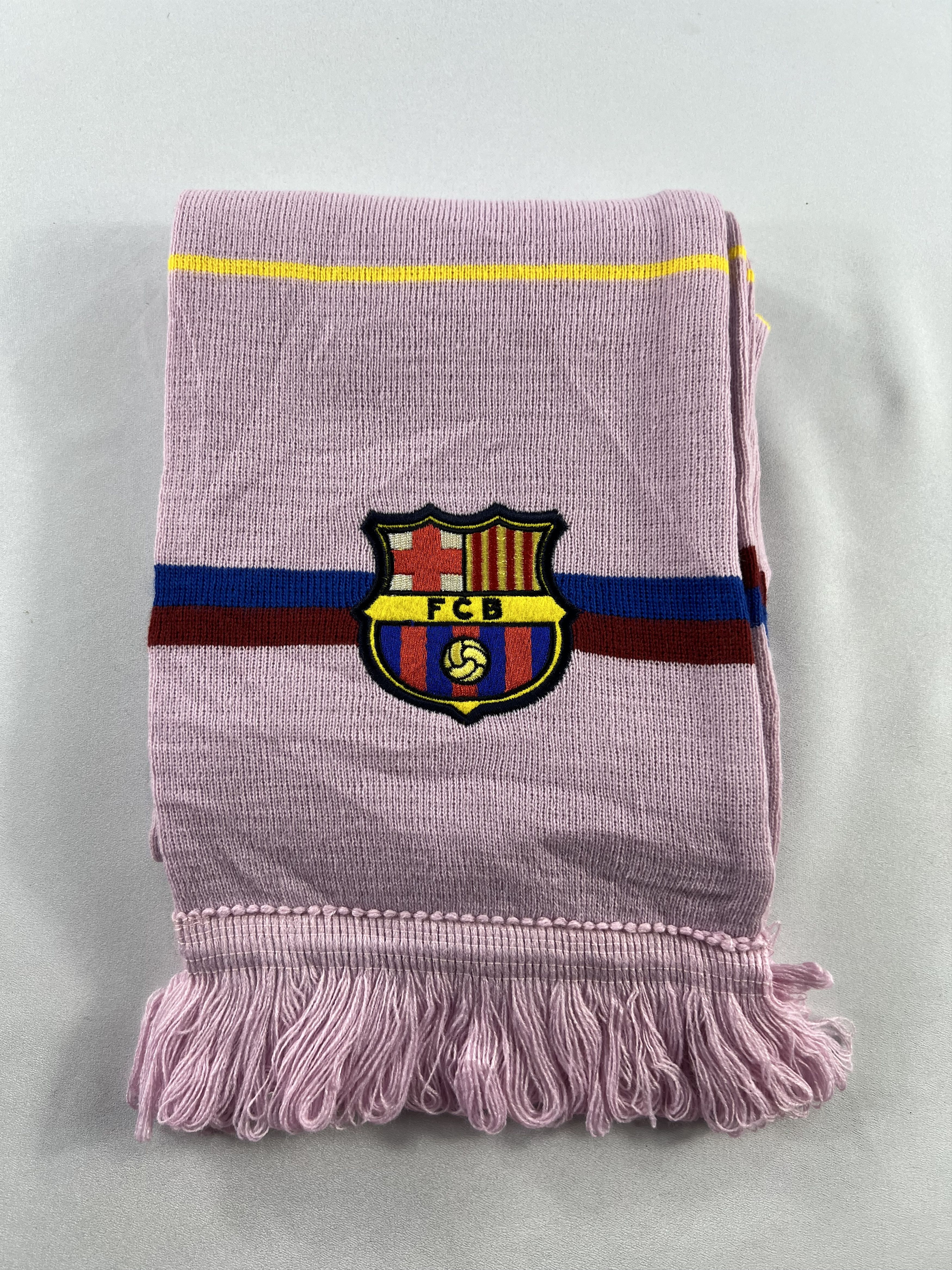 Vintage Barcelona F.C Scarf / Muffler / Neckwear P957 Size ONE SIZE - 6 Thumbnail
