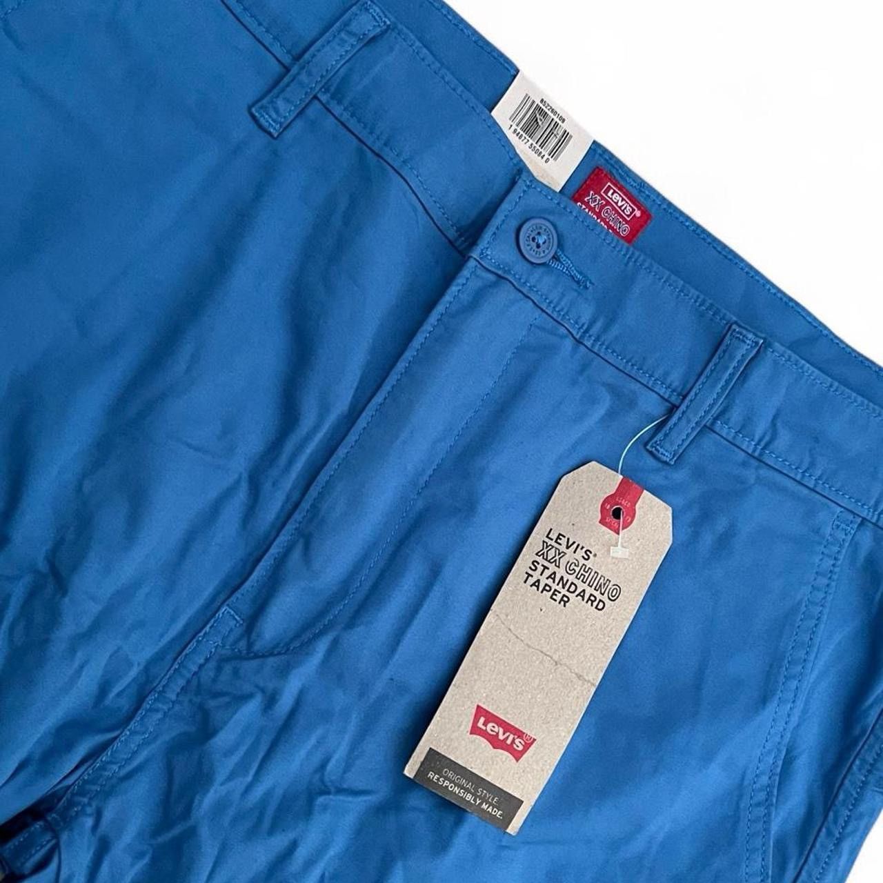 Levi's NWT Levi’s Blue Slim Fit Chinos Tagged 34x34 Size US 34 / EU 50 - 3 Thumbnail
