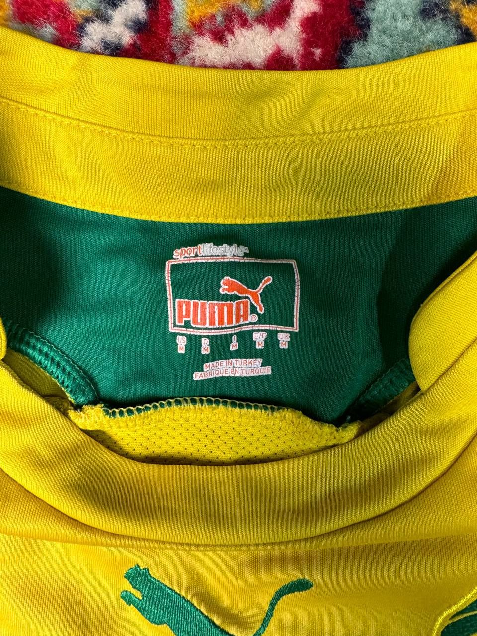 Puma Cameroon National Team 2012 2013 Away Shirt Soccer Jersey Size US M / EU 48-50 / 2 - 3 Thumbnail